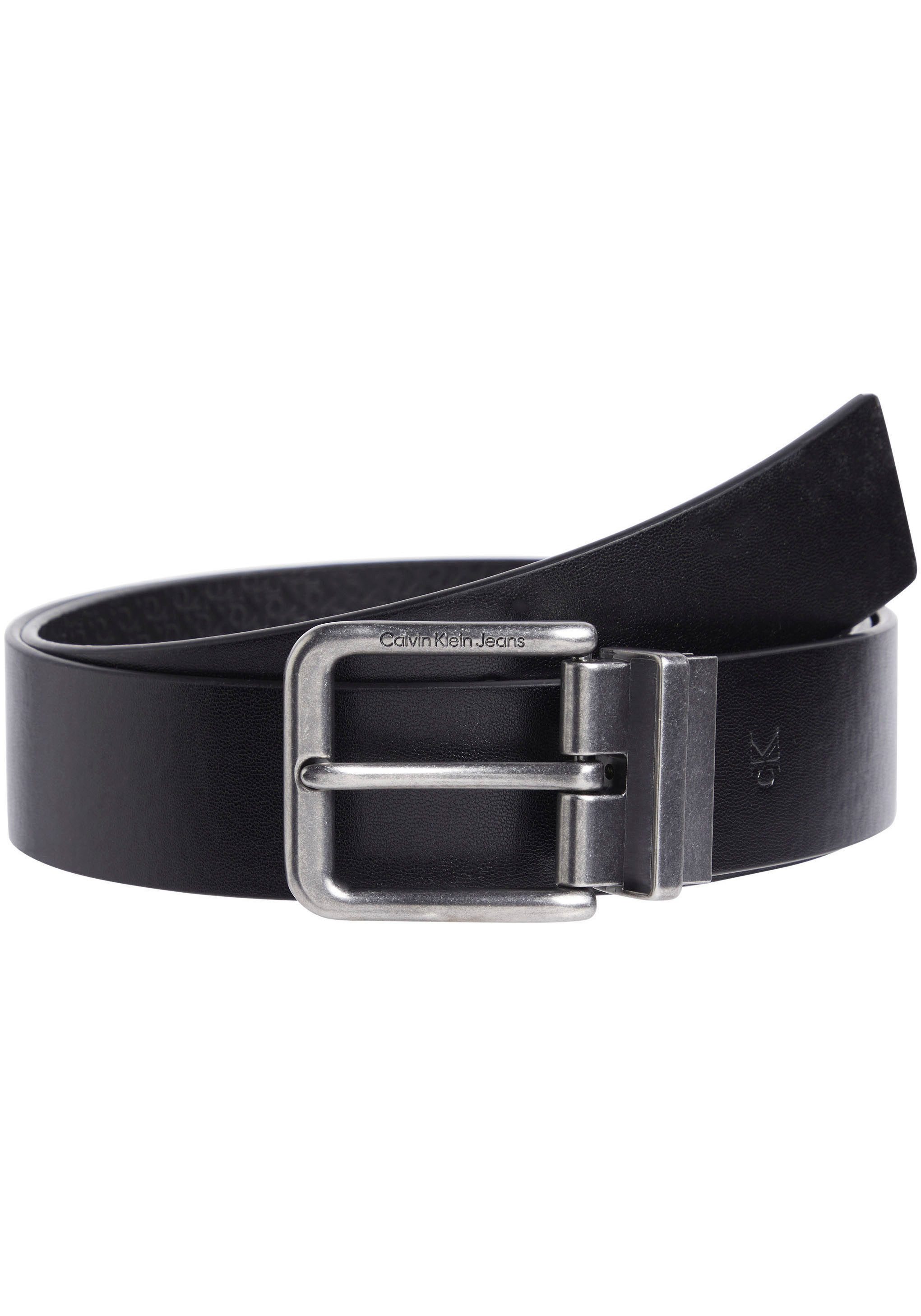 Calvin Klein Jeans Ledergürtel CLASSIC CASUAL REV/ADJ BELT 35MM Logoprägung günstig online kaufen