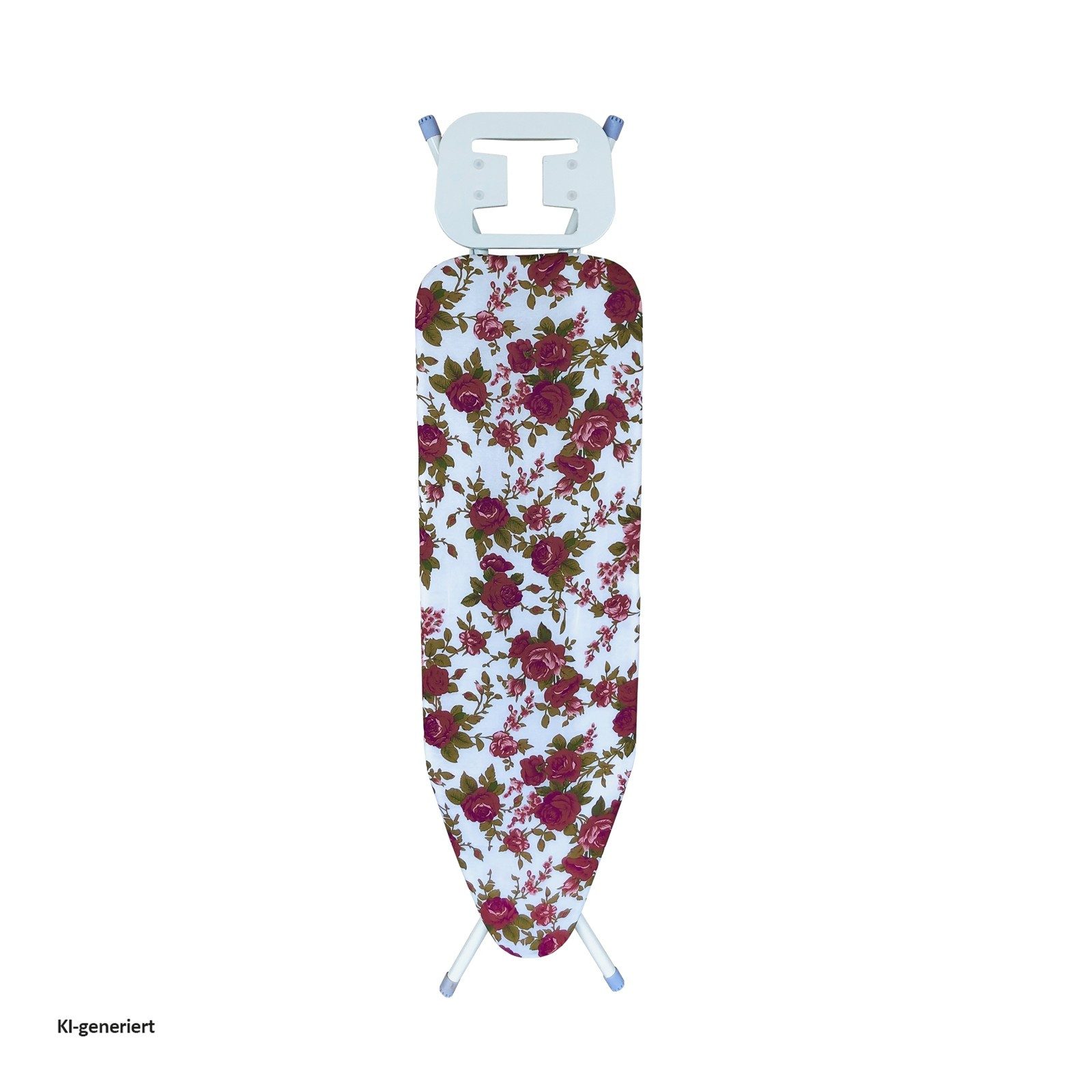 HTI-Line Bügelbrett Bügelbrett Ilona Rose, Bügelfläche 110x33 cm, Bügeltisch mit Bügeleisenablage