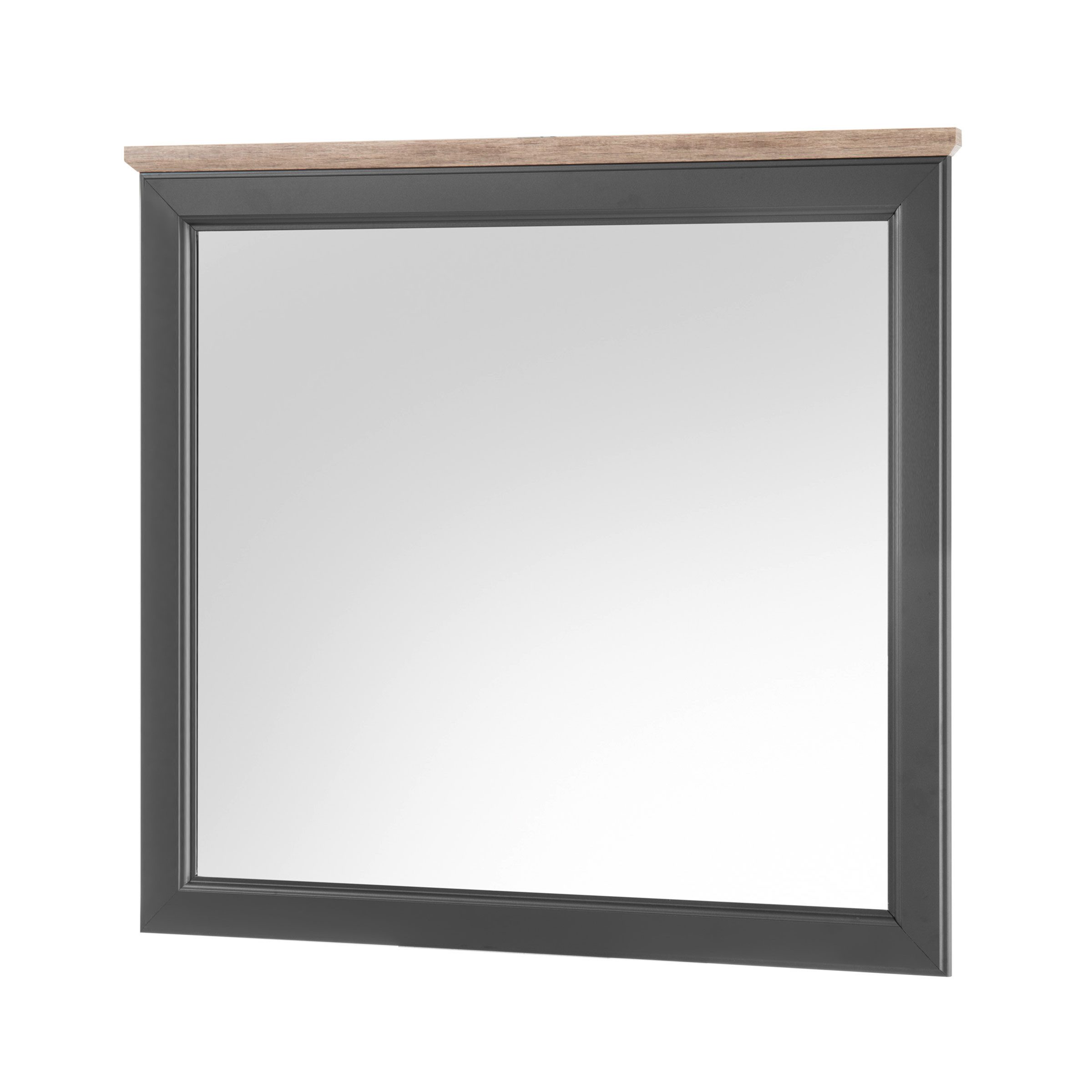 Bega Consult Garderobenspiegel Garderobenspiegel Toskana Grau Timber Wood 98x91 cm