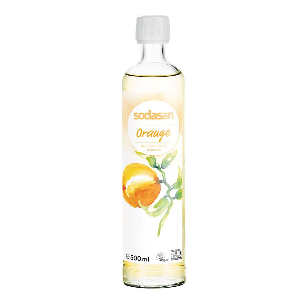 Sodasan Raumduft-Nachfüllflasche Raumduft - Orange Nachfüller 500ml