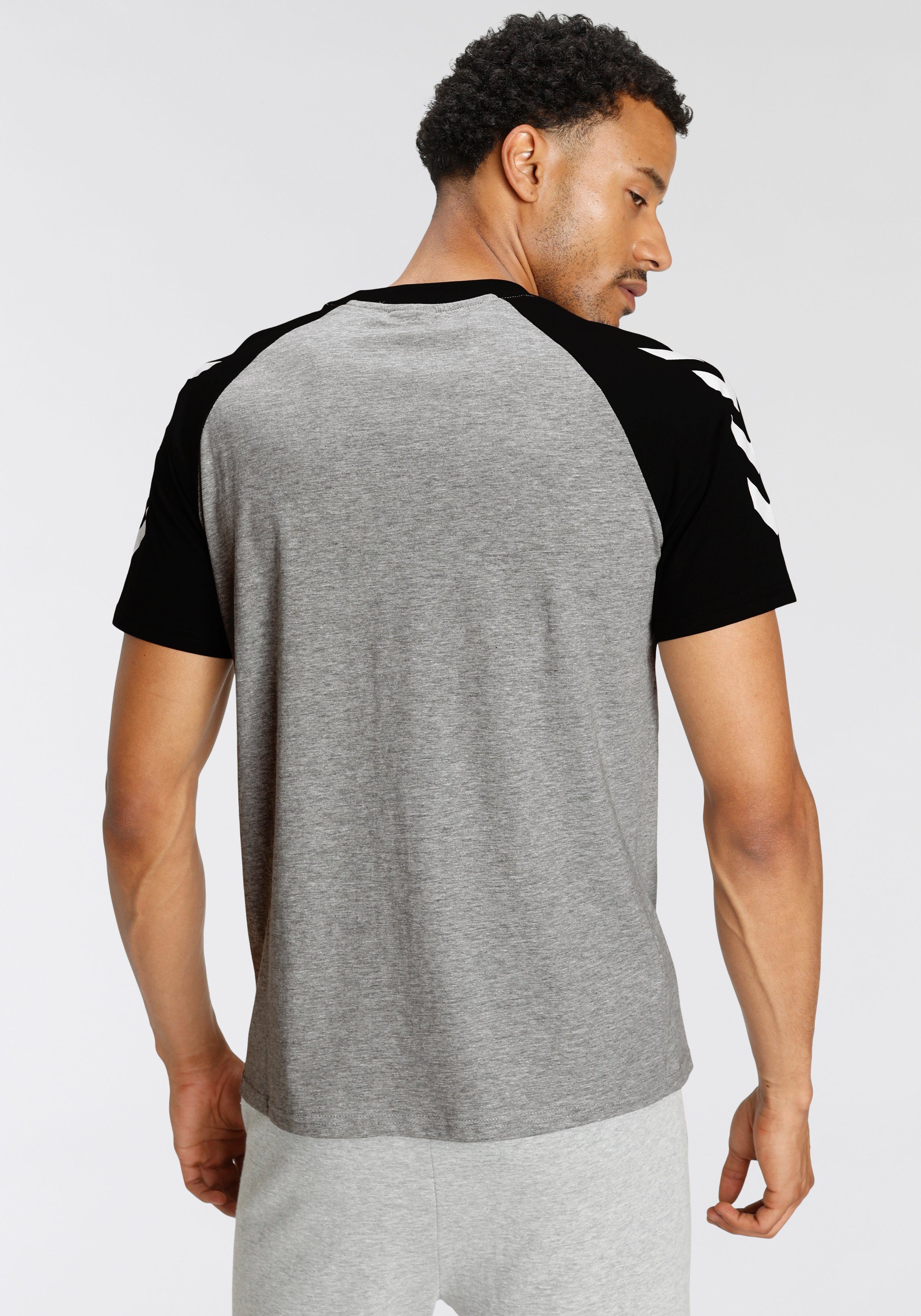 grau-schwarz T-Shirt hummel