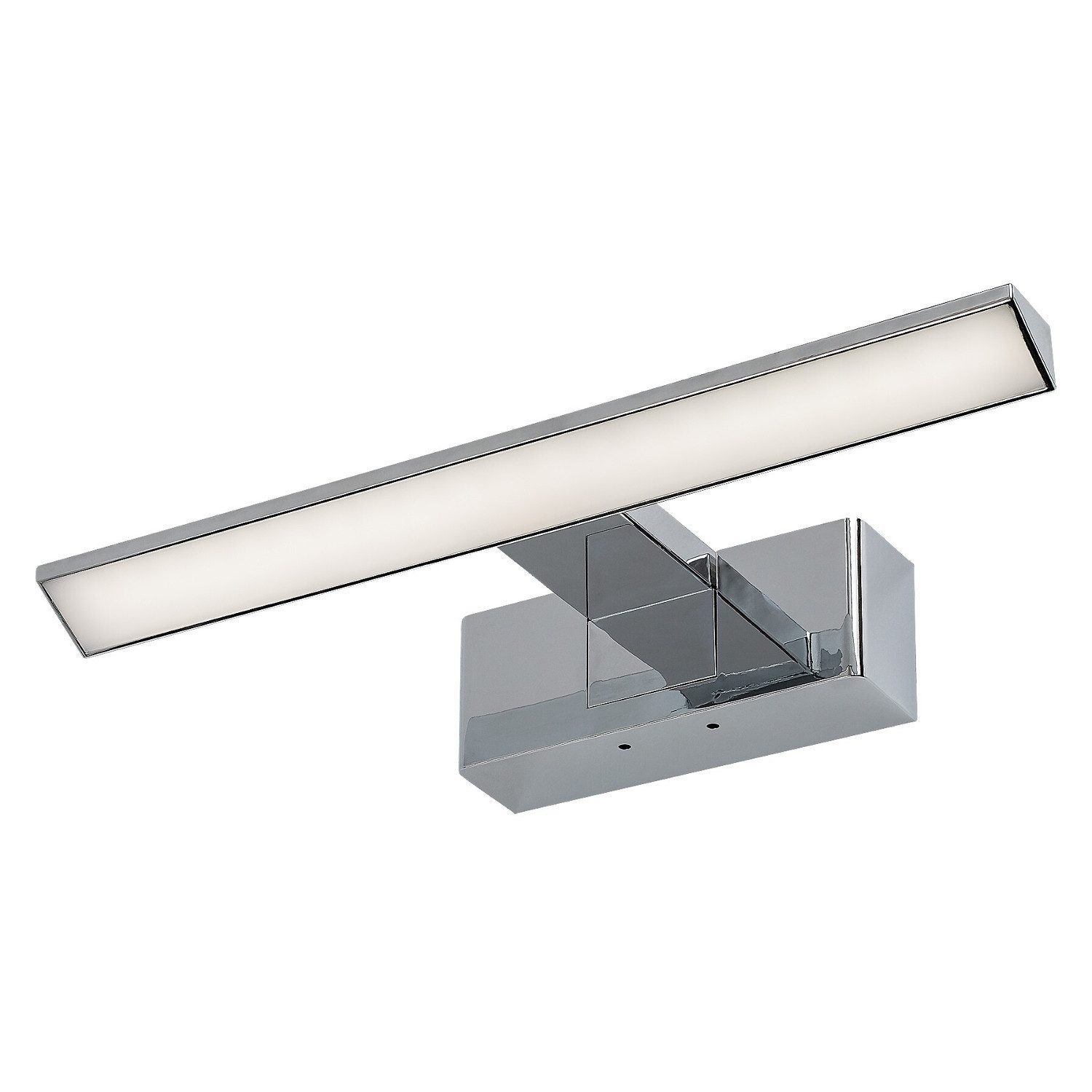 Rabalux LED Wandleuchte Loric 3in1 Badezimmerlampe 4000K 6W chrom, LED fest integriert, natürliches Weiß, Badezimmerbeleuchtung