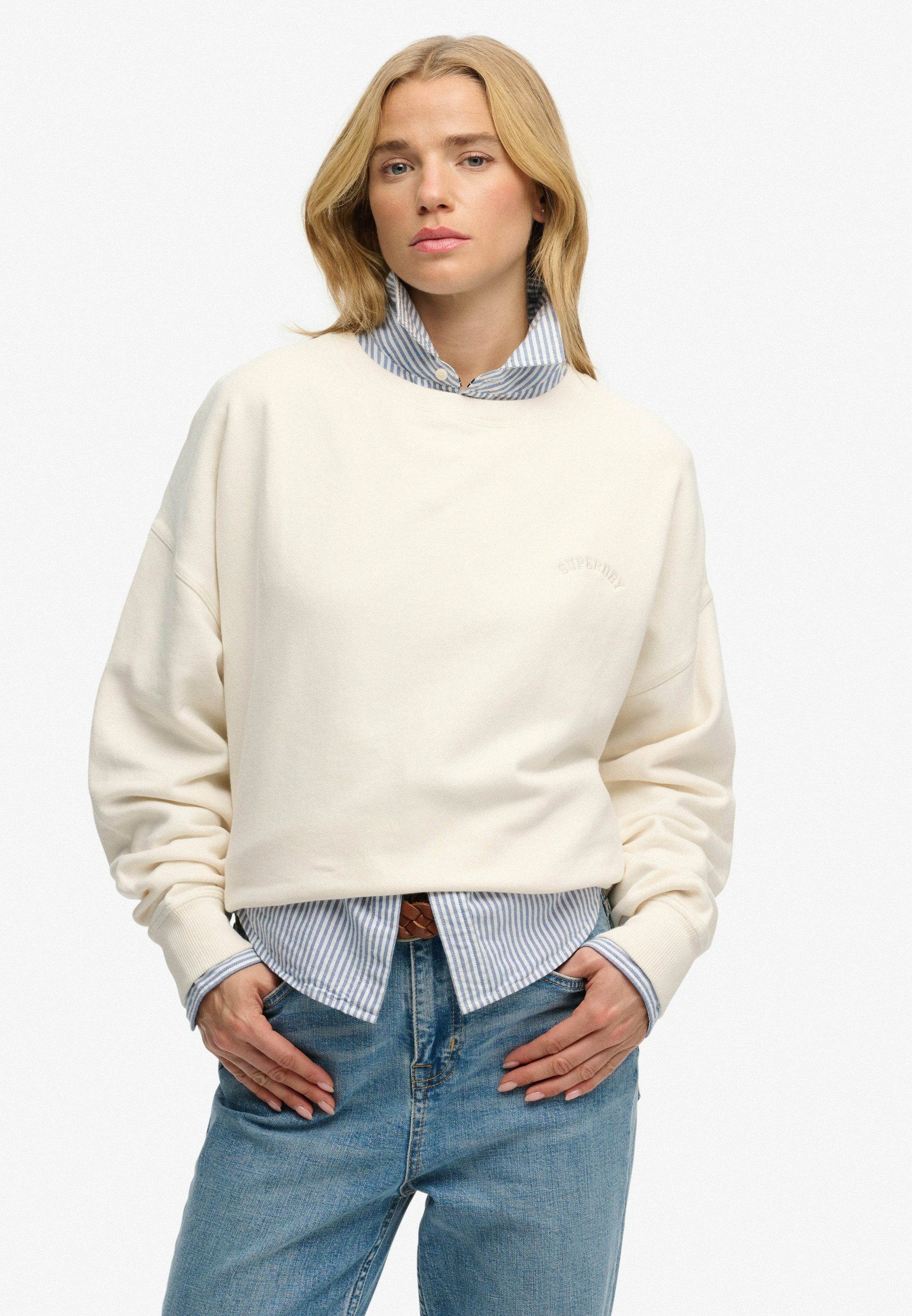Superdry Sweatshirt ESSENTIAL LOGO CREW günstig online kaufen