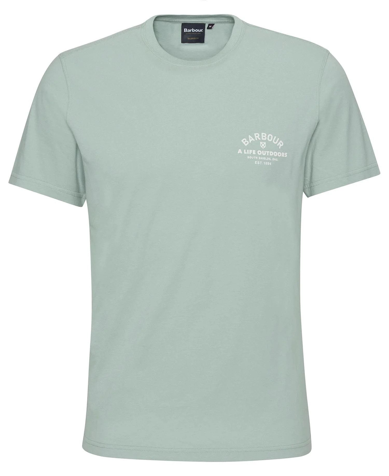 T-Shirt BARBOUR T-Shirt Cranmer Logo Pale Apple