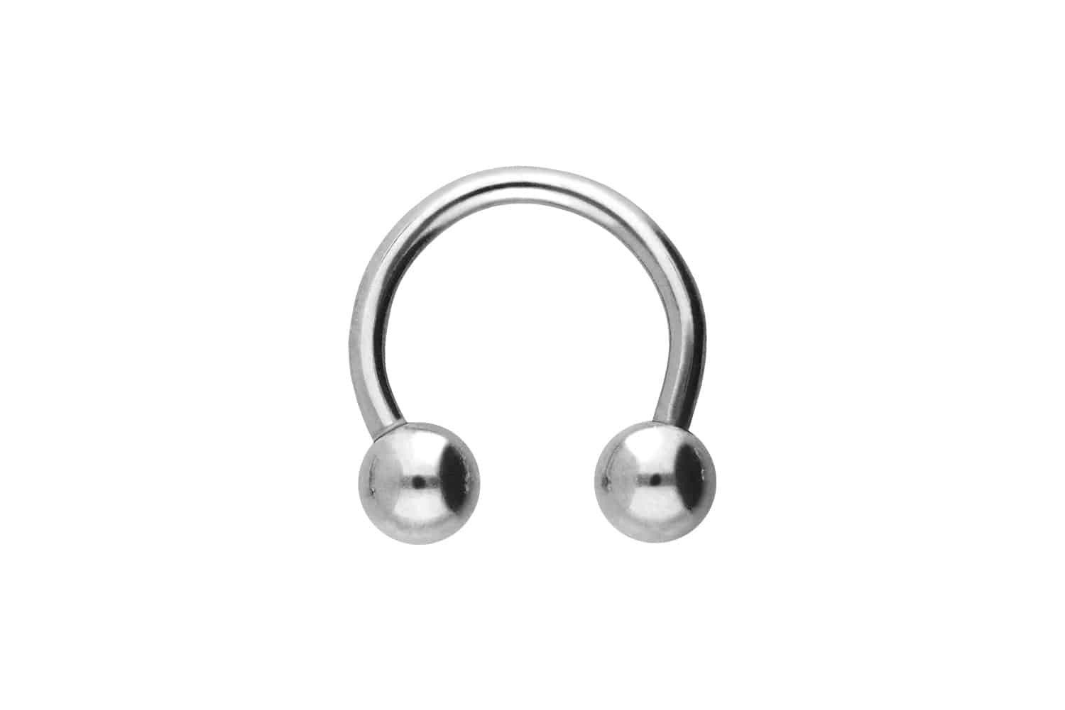 Piercing-Set Chirurgenstahl Hufeisenring