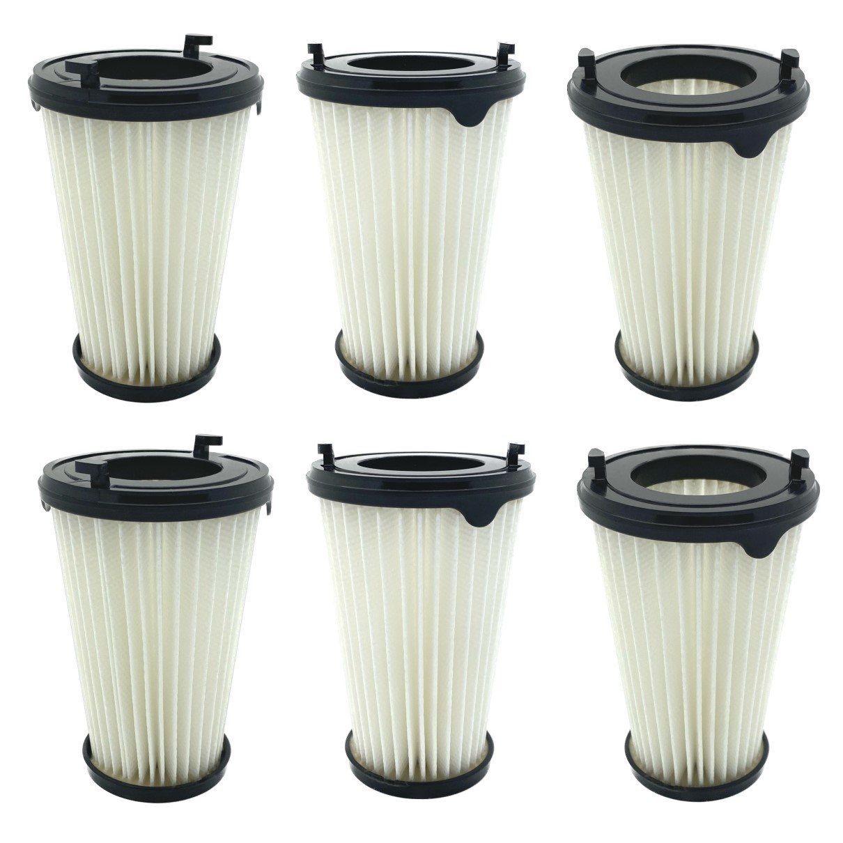 ARLI Staubfilter 6x Filter kompatibel mit AEG CX7 VX7-2 QX8 QX-1 HX6, Zubehör für Staubsauger, Ergorapido Hepa AEF150 X6