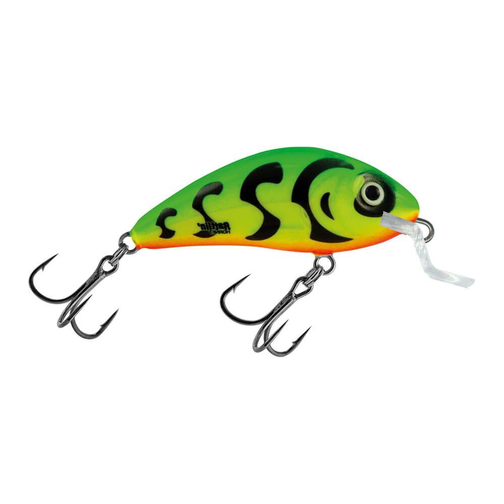 Kunstköder Salmo Wobbler Rattlin Hornet Shallow Green Tiger