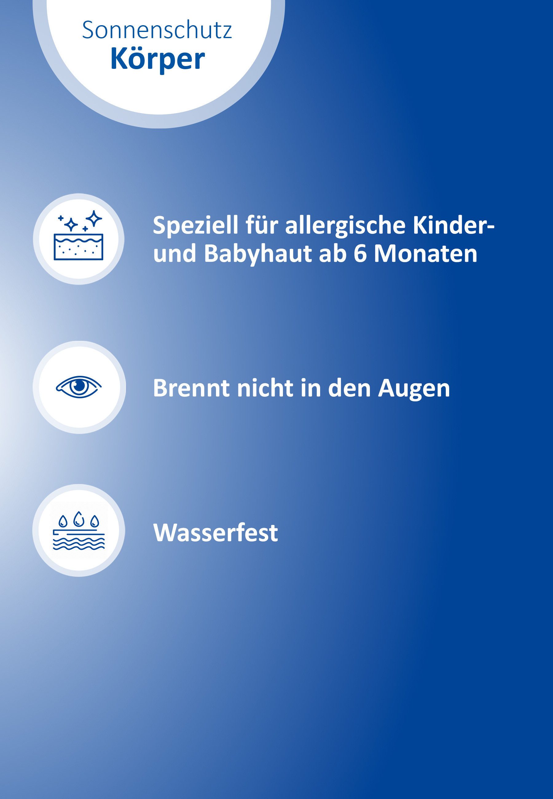 Ladival Sonnenschutzgel Allergische Kinderhaut Sonnenschutz-Gel, Sonnencreme, für Kinder- & Babyhaut ab 6 Monaten, pflegend, wasserfest mit LSF 50+