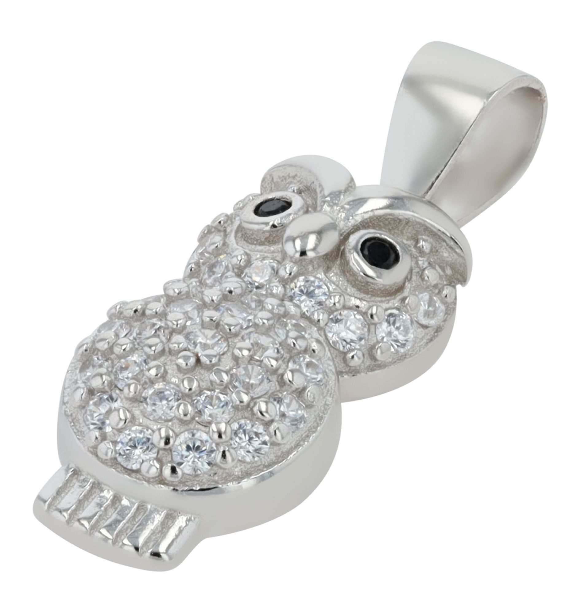 Kettenanhänger Anhänger aus 925 Silber mit Zirkonia