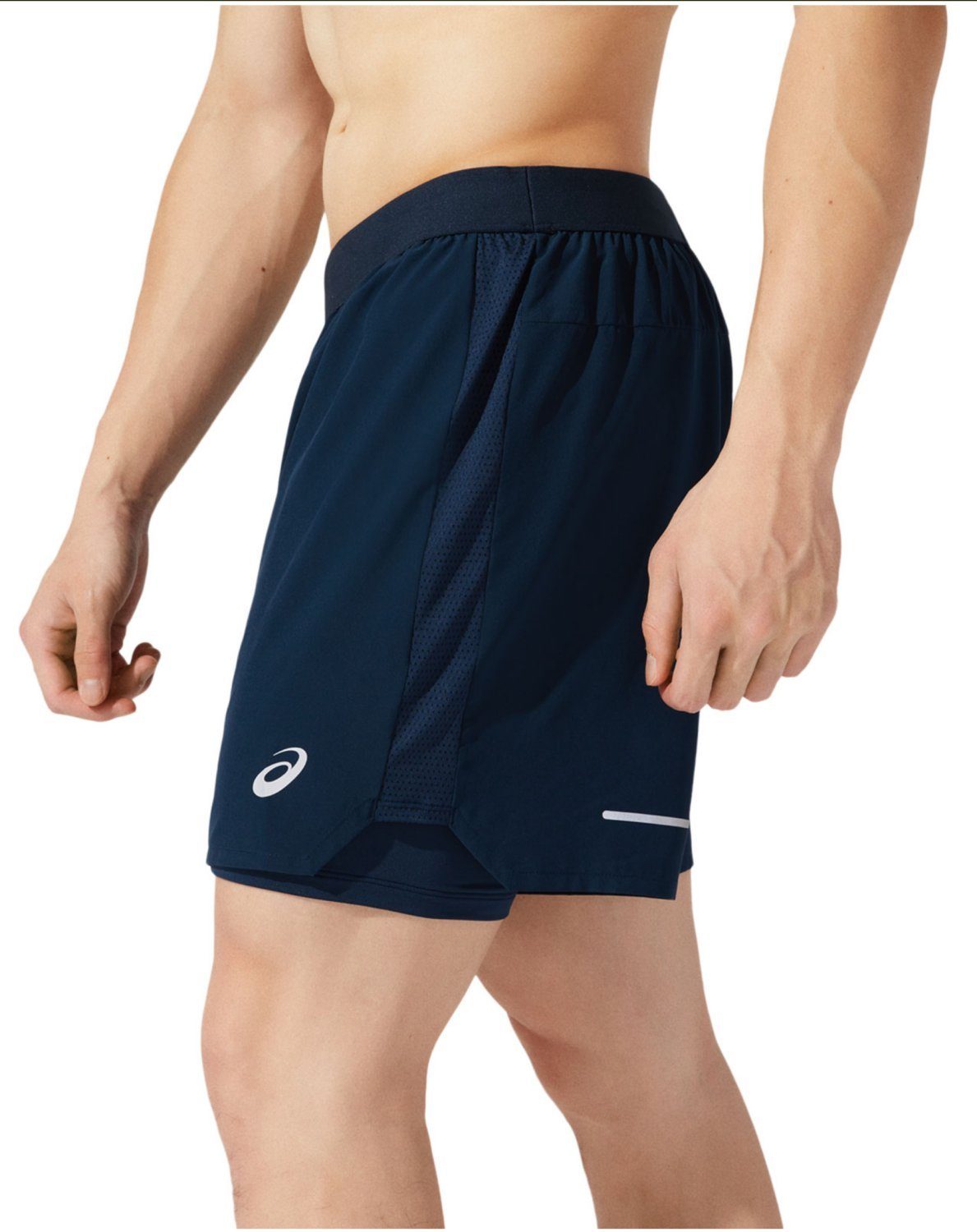 Laufshorts FRENCH ROAD BLUE BLUE/FRENCH 7IN 2-N-1 SHORT Asics