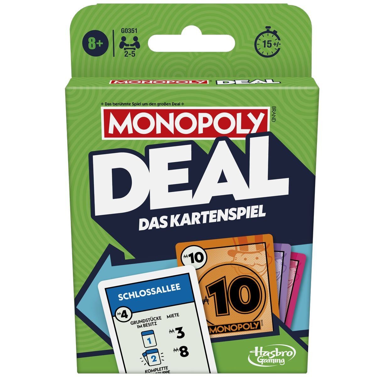 Hasbro Spiel Hasbro Monopoly Deal Kartenspiel