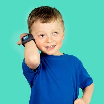Soymomo Space Lite - Kinder Handy GPS-Uhr Smartwatch (1.4 Zoll), mit 4G Kamera Telefon Anruf Sprachnachrichten IP65 Wasserresistent