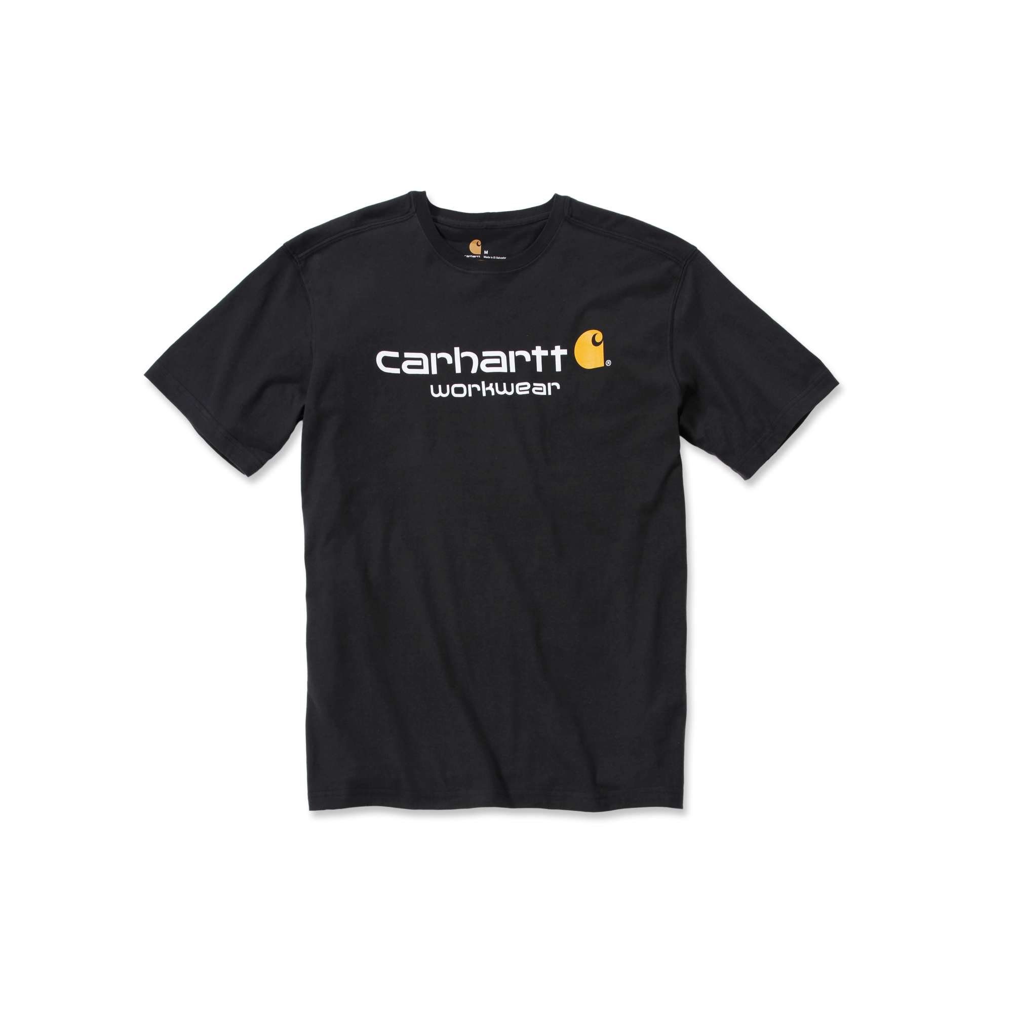 T-Shirt S/S CORE (1-tlg) Carhartt black T-SHIRT LOGO