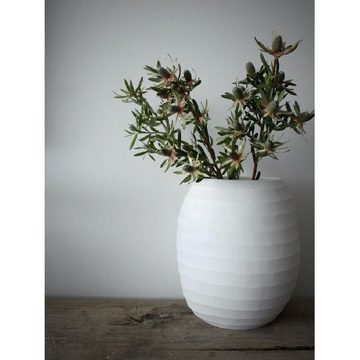 Nordstjerne Dekovase Vase Organic Weiß (27cm)