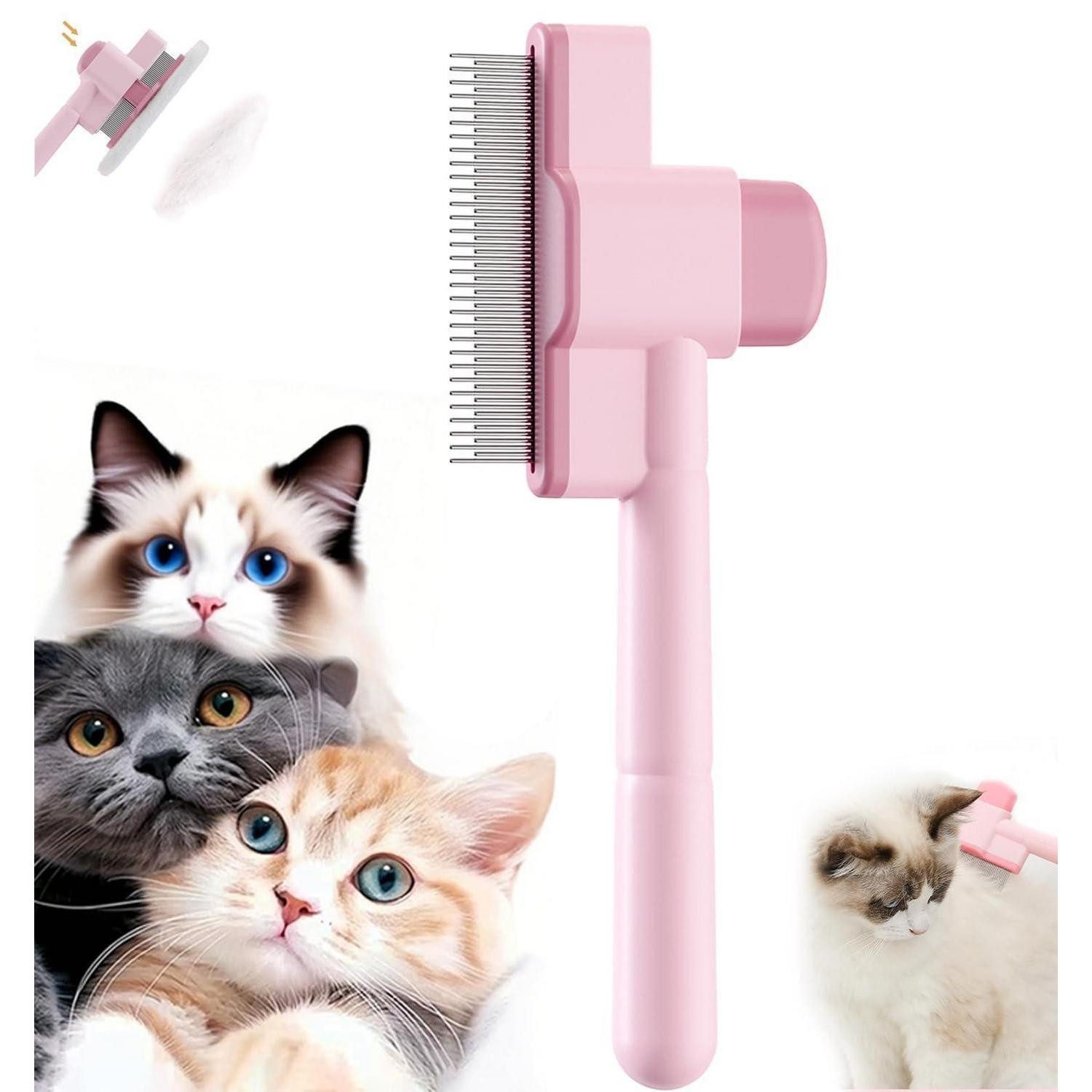 LuxusKollektion Flohkamm Katzenbürste & Hundebürste Unterfellbürste