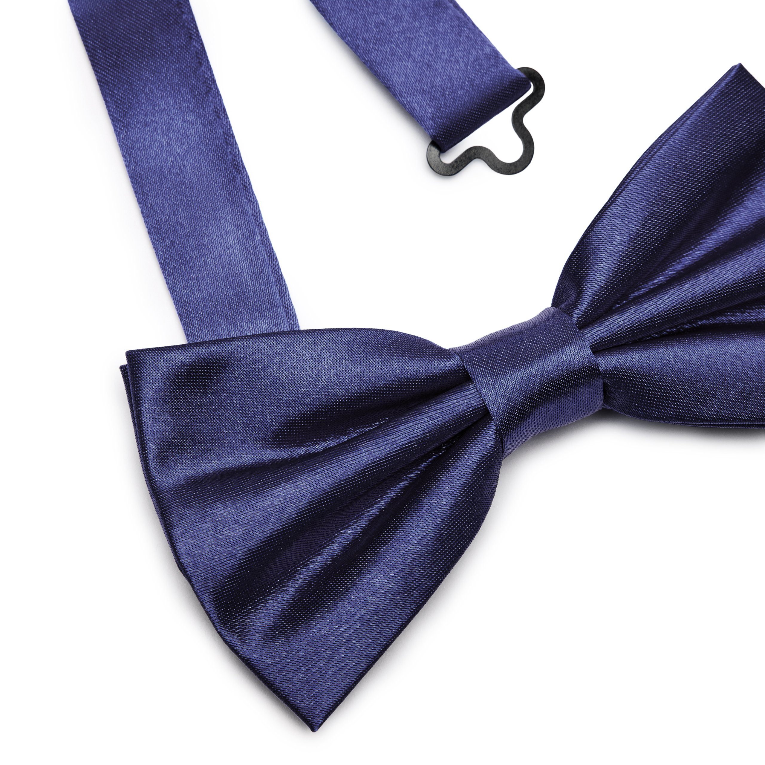 Ladeheid Fliege Elegante Herren Fliege -Hochwertig Glänzend Verstellbar BMS (12cmx6cm) – Bild 2 von 5