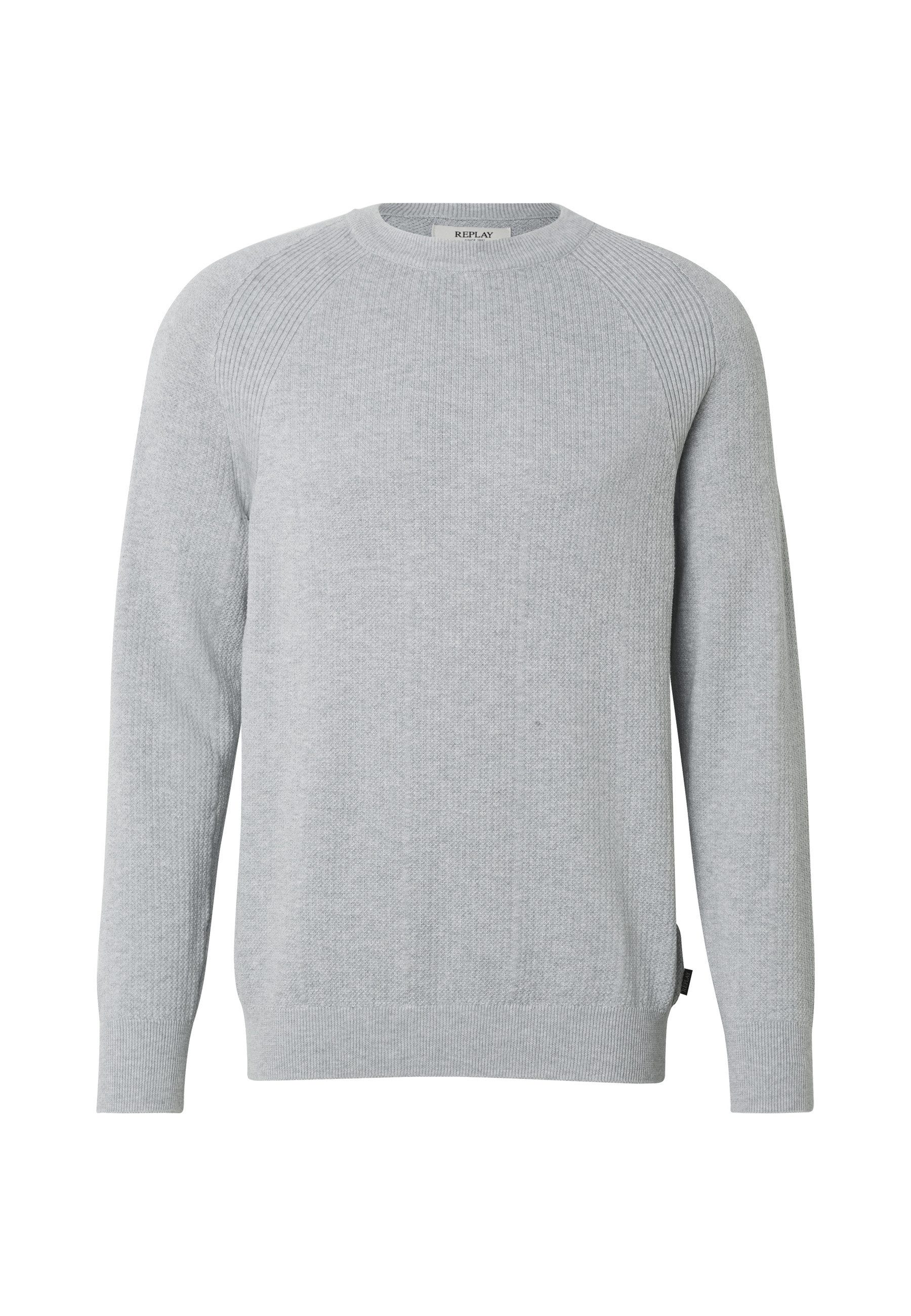 Replay Rundhalspullover Replay UK5160 knitwear crewneck (1-tlg)