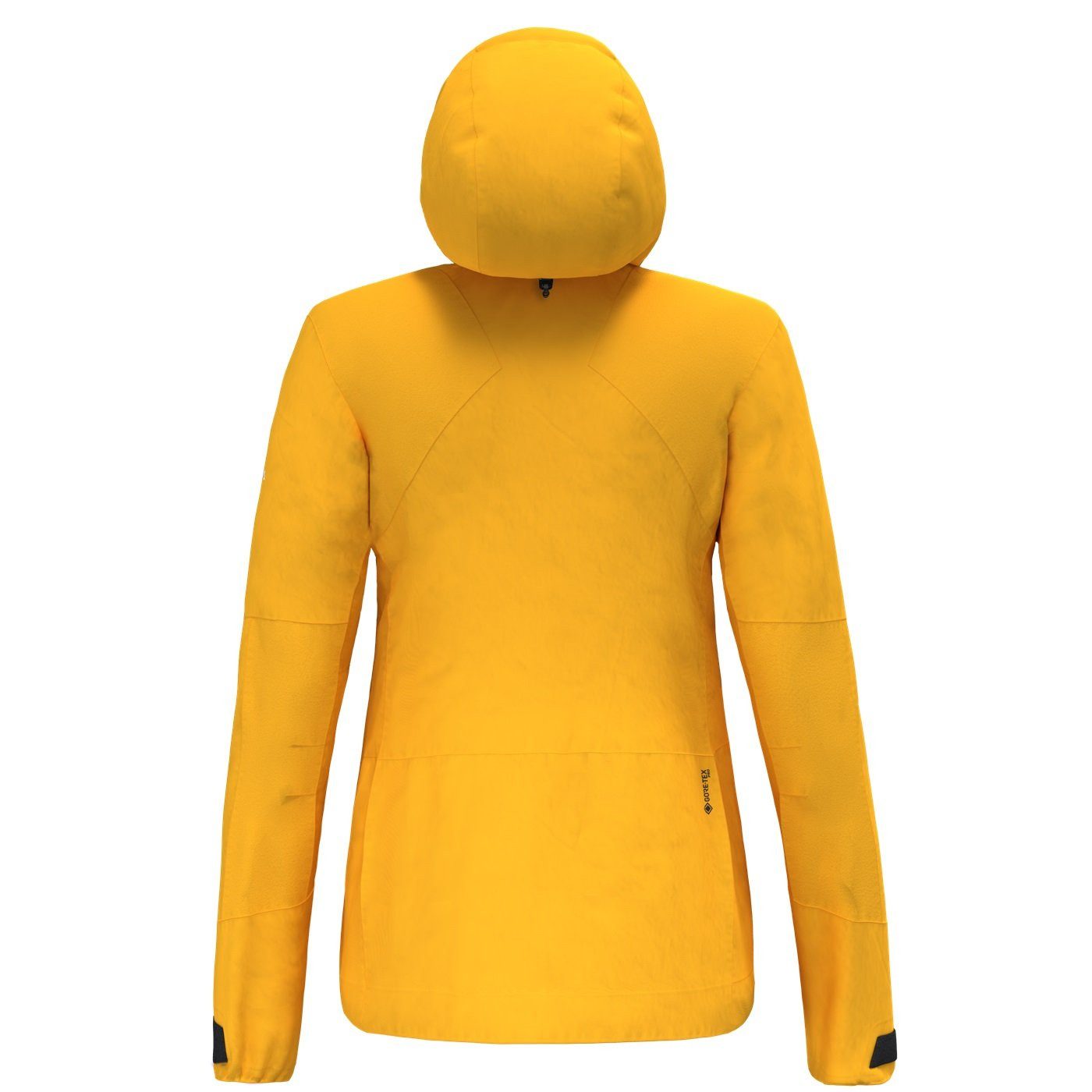 Salewa Funktionsjacke Alpin-Wanderjacke Ortles GTX Pro Stretch (wasserdicht, 3-Lagen) gelb