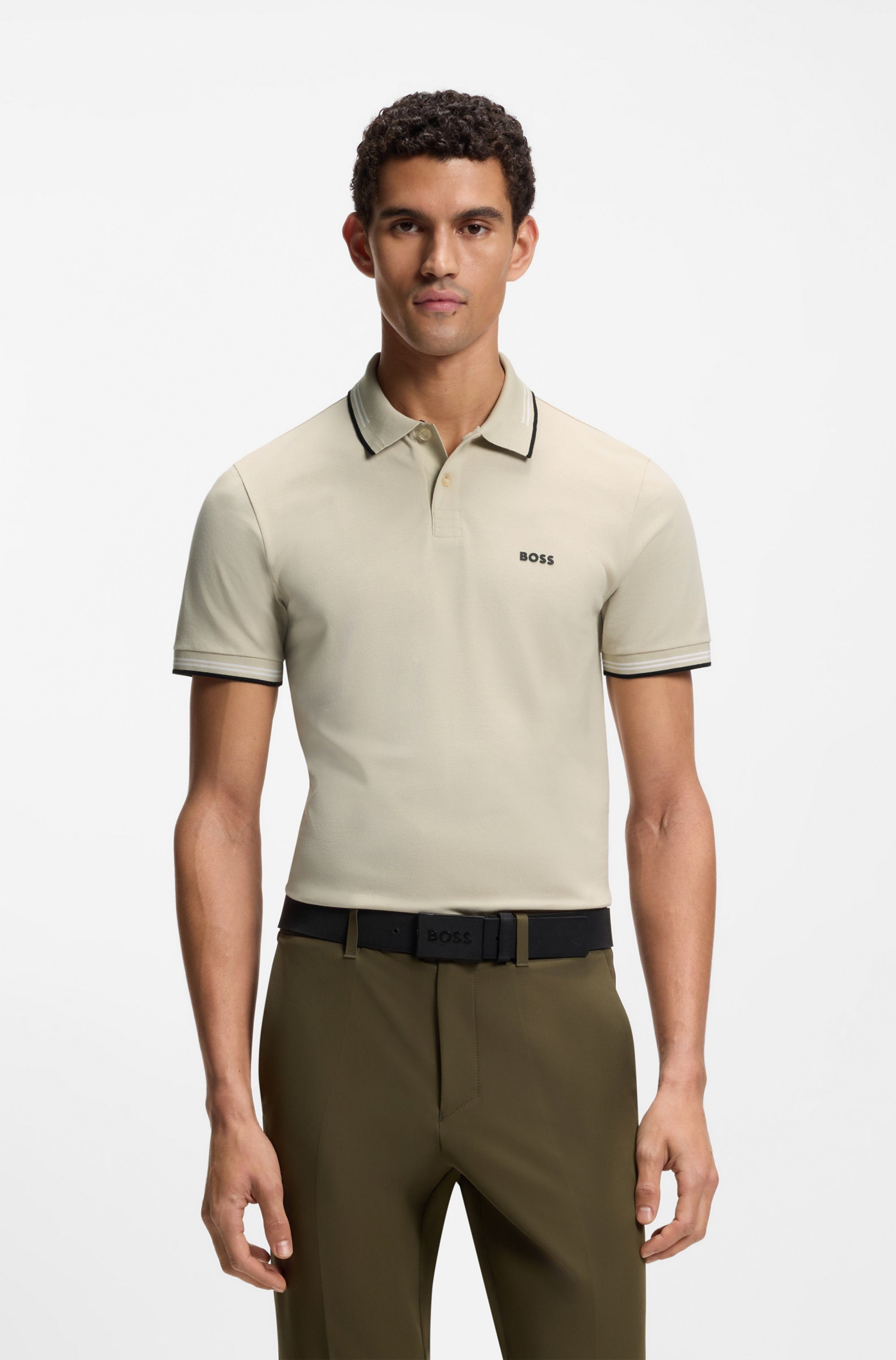 BOSS GREEN Poloshirt Paul mit Polokragen