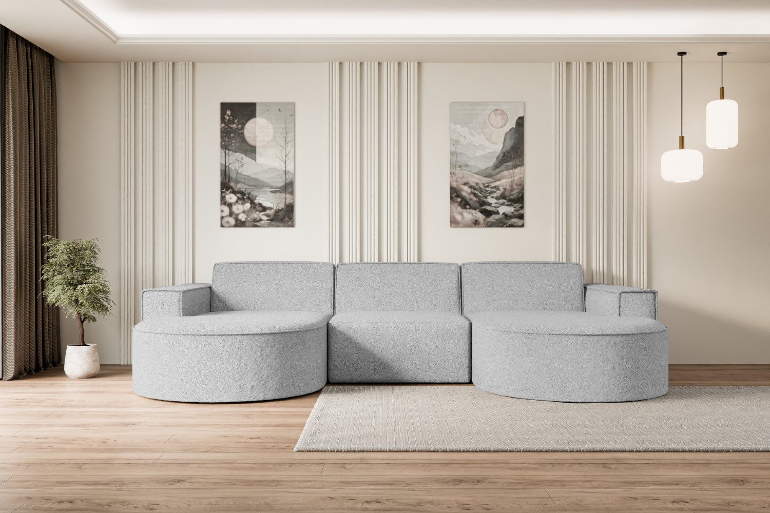 ALTDECOR Wohnlandschaft MARI-U1, Sofa Praktische Bequeme günstig online kaufen