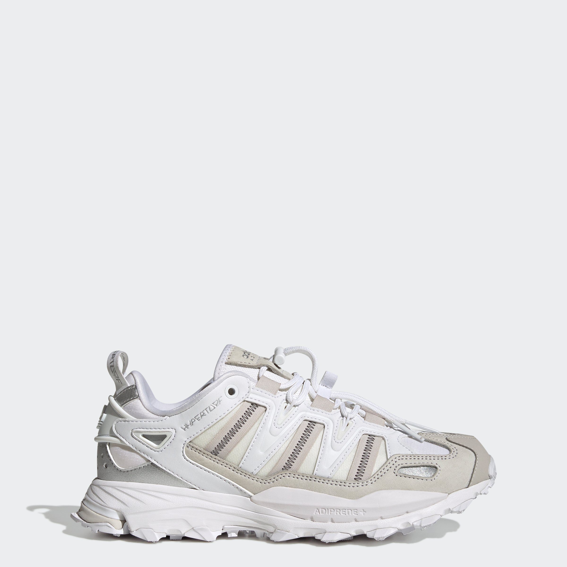 adidas Originals HYPERTURF Sneaker Cloud Silver White / Metallic One Grey 