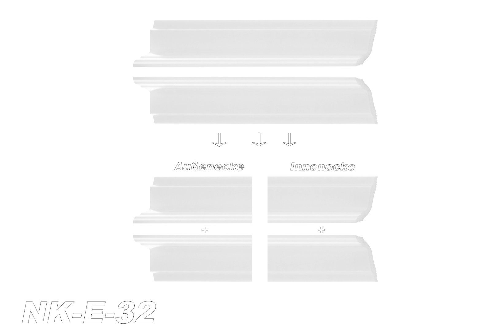 marbet design Stuckleiste E-32, Innen- & günstig online kaufen