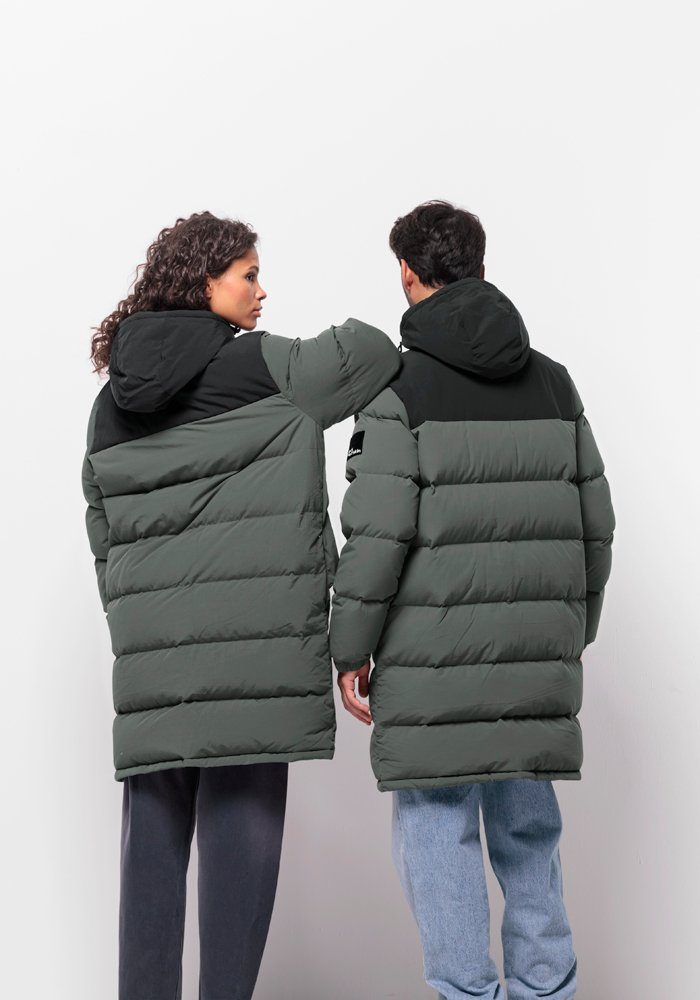 Jack Wolfskin Daunenjacke "DELLBRUECK LONG JKT" mit Kapuze günstig online kaufen