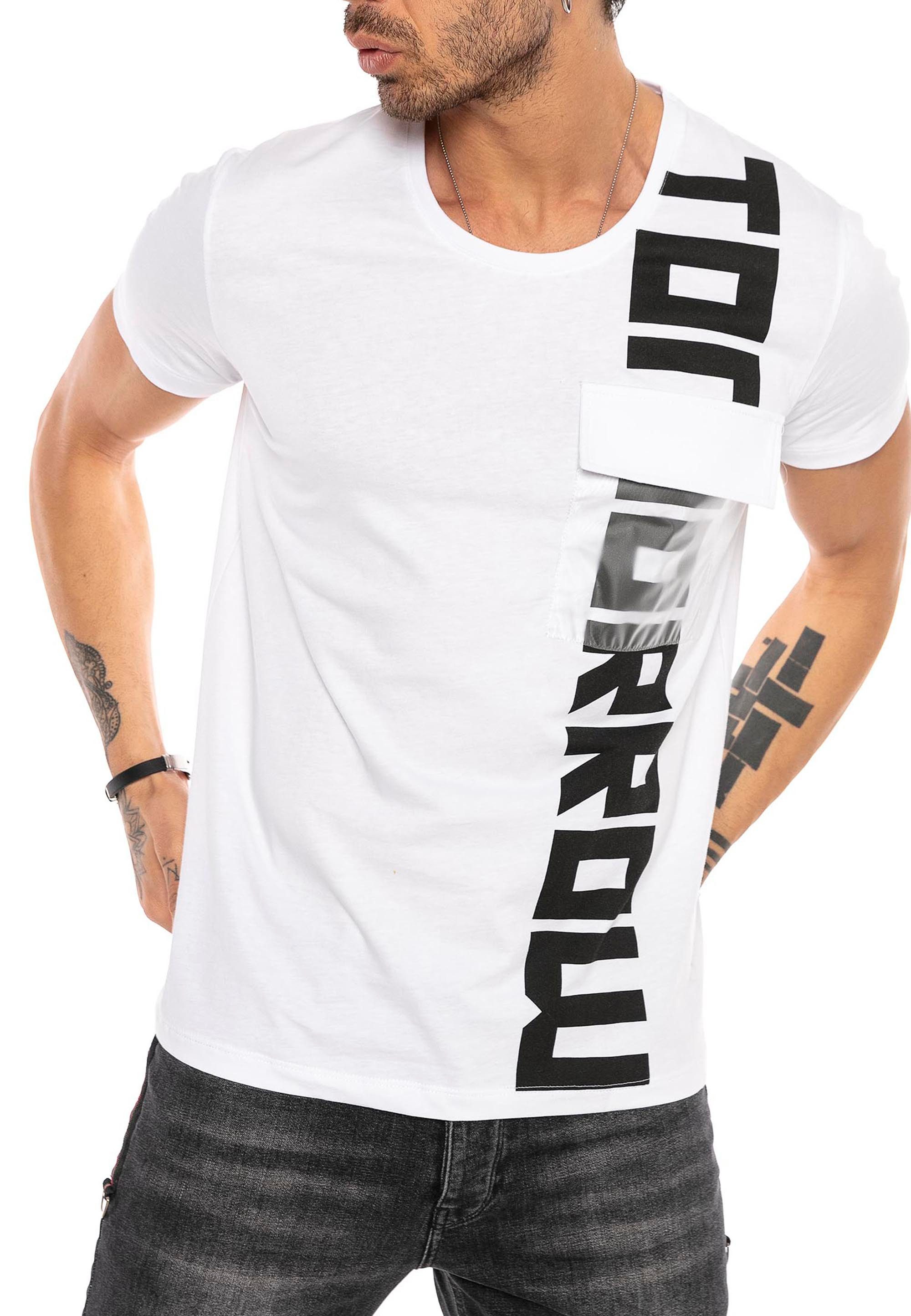 RedBridge T-Shirt mit großem Print und günstig online kaufen
