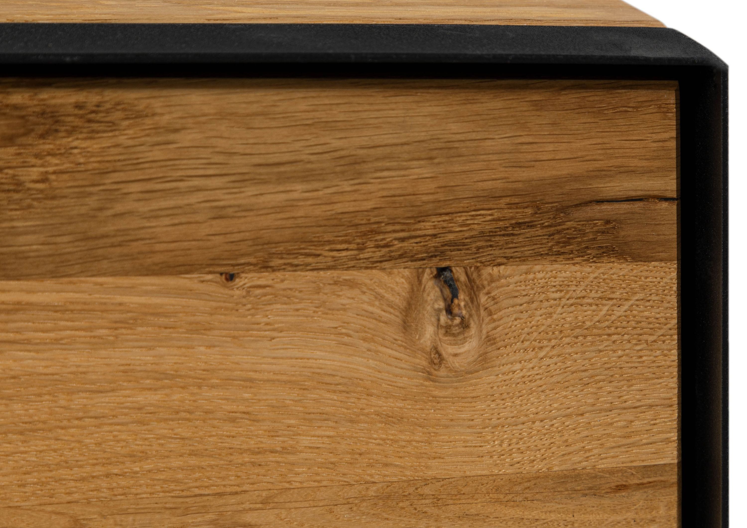 Massivmoebel24 Lowboard STARNBERG (Massivholz), Wildeiche 200x53x32 natur geölt STARNBERG #13