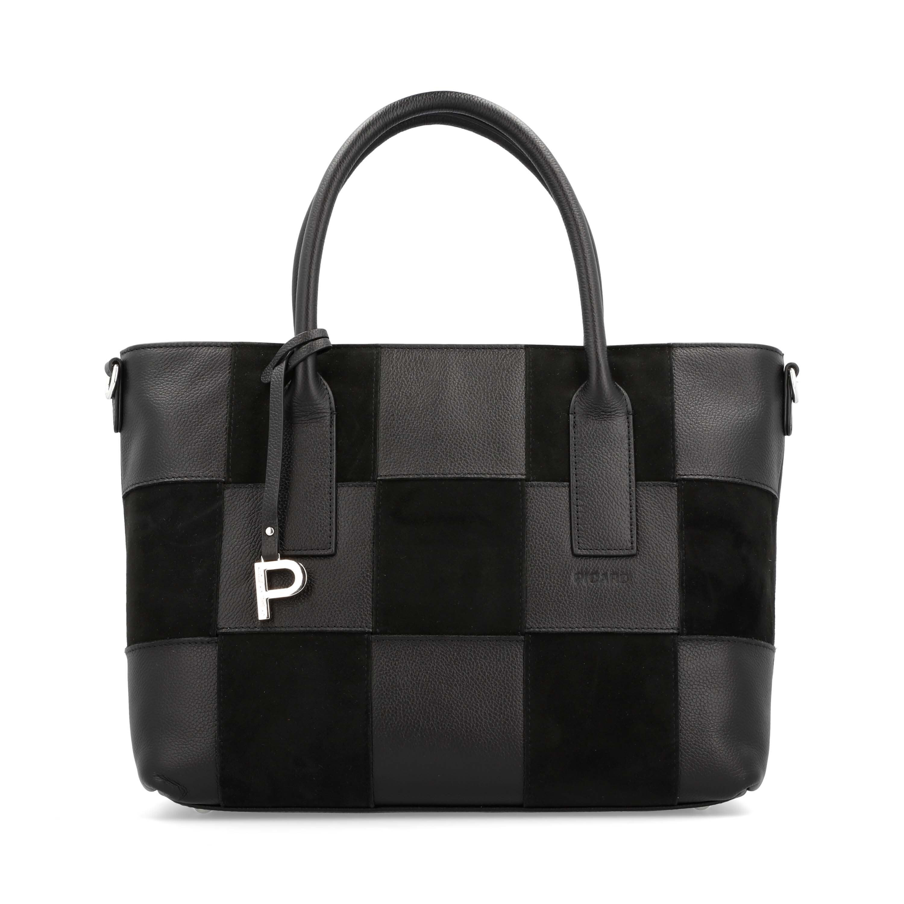 Picard Shopper PICARD Shopper Chess aus Echtleder