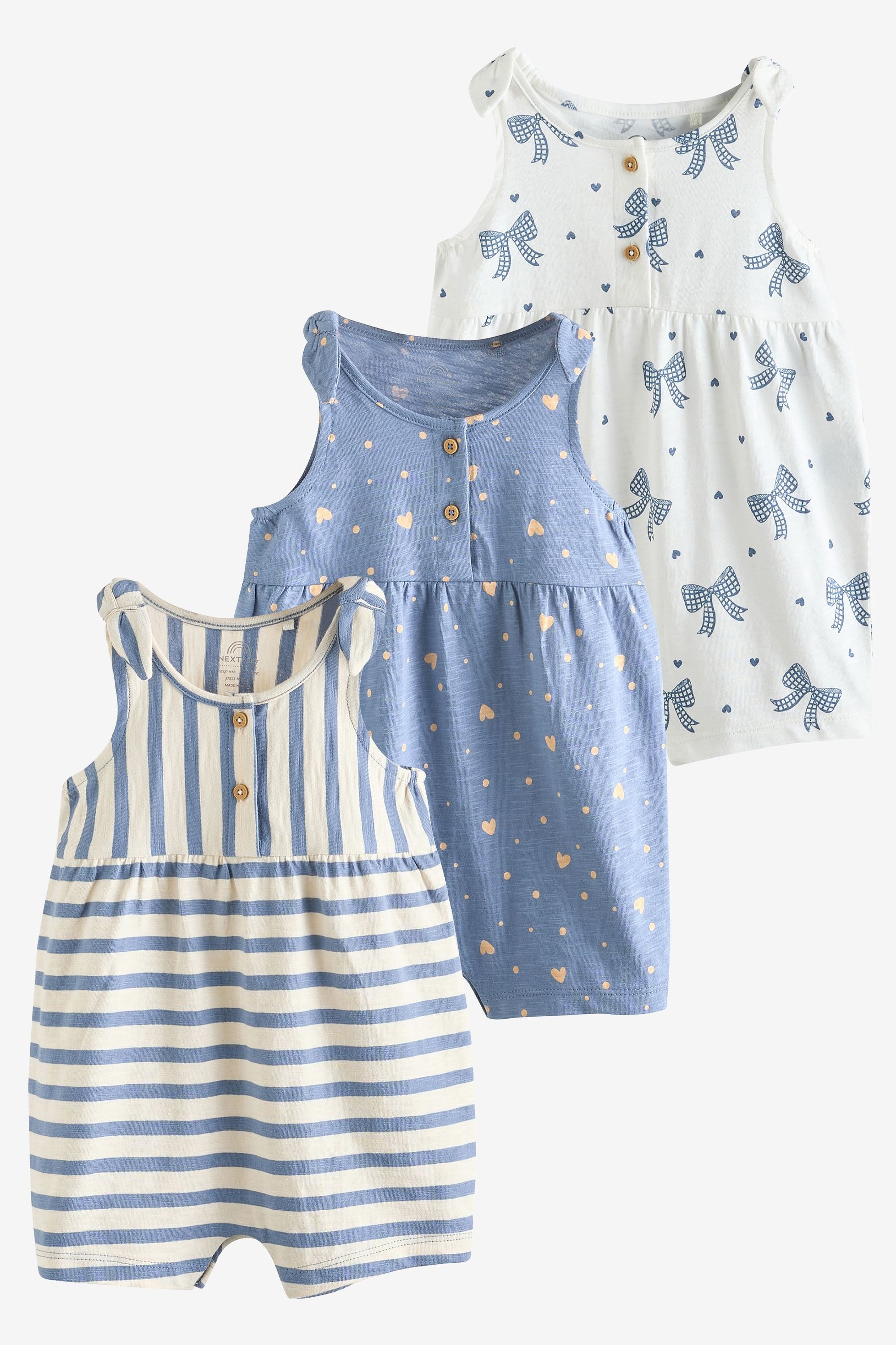 Strampler 2er-Pack Baby Jerse-Strampler aus 100 % Baumwolle