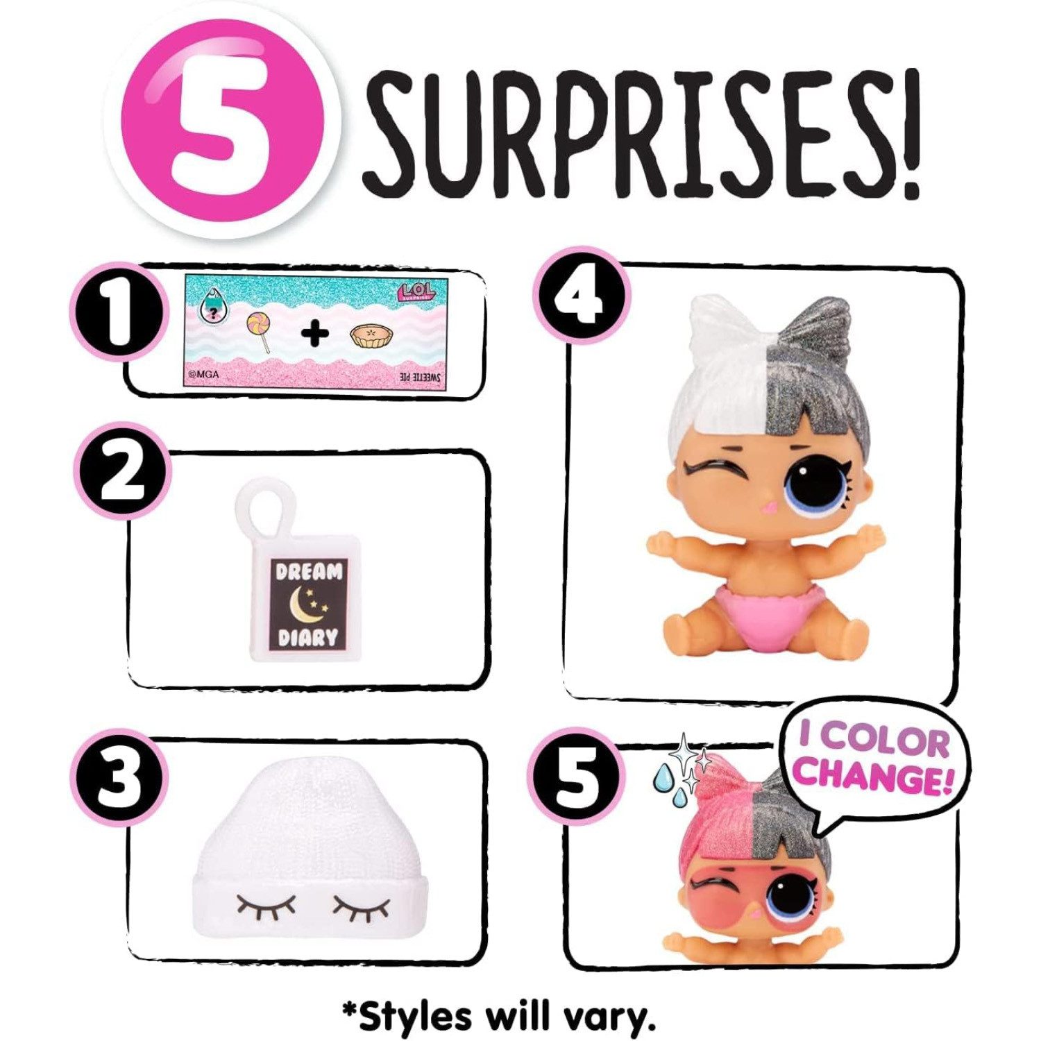 L.O.L. SURPRISE! Plüschfigur LOL Surprise Glitter günstig online kaufen