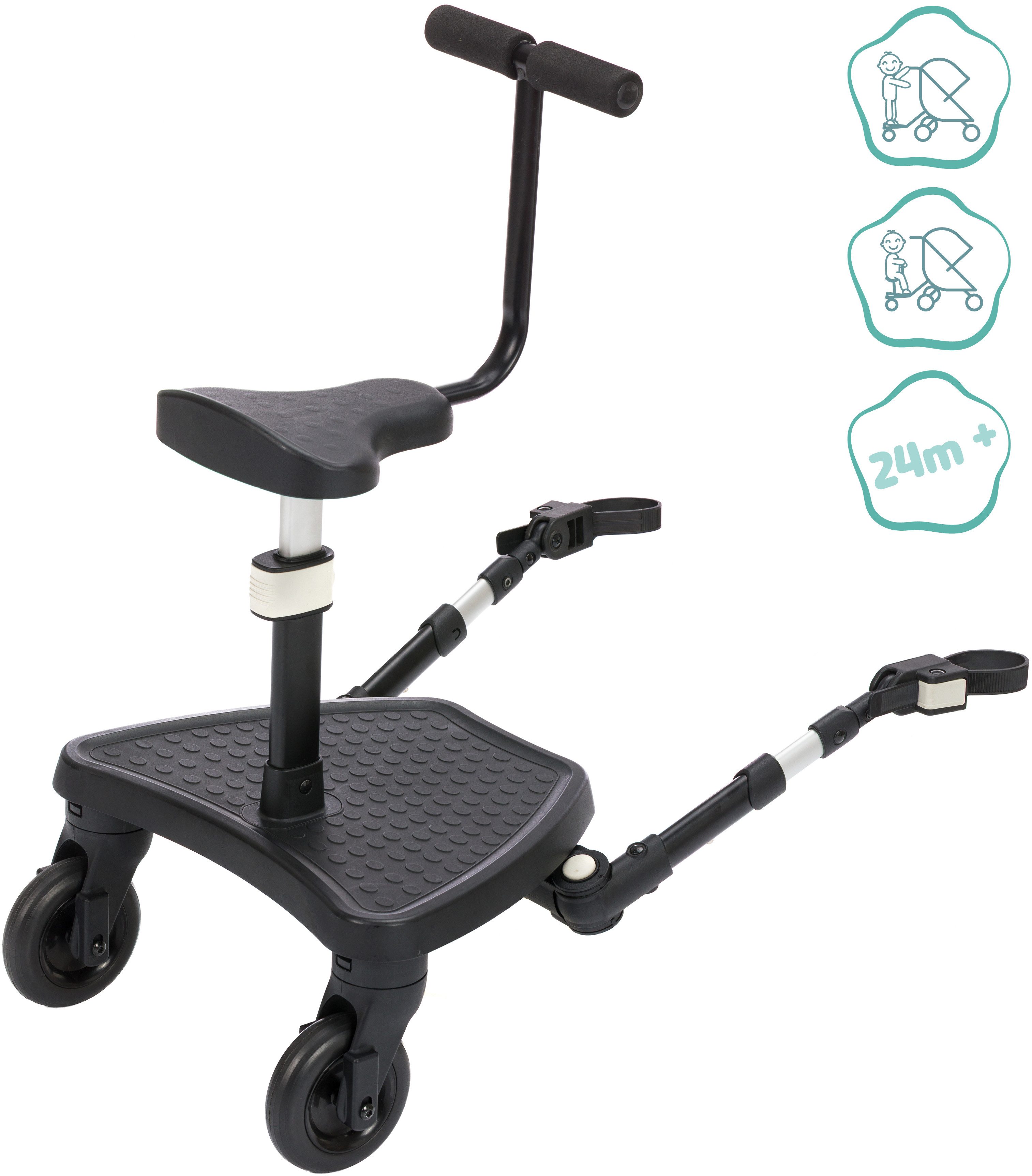 Fillikid Buggyboard Mitfahrbrett FlexiRide, für Kinderwagen