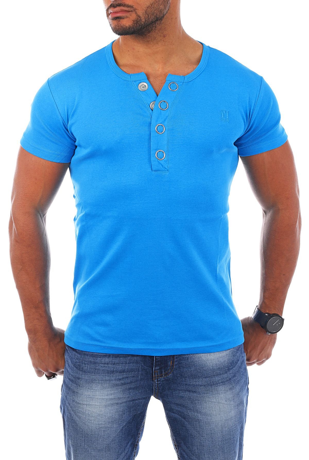 Young & Rich T-Shirt Herren basic günstig online kaufen