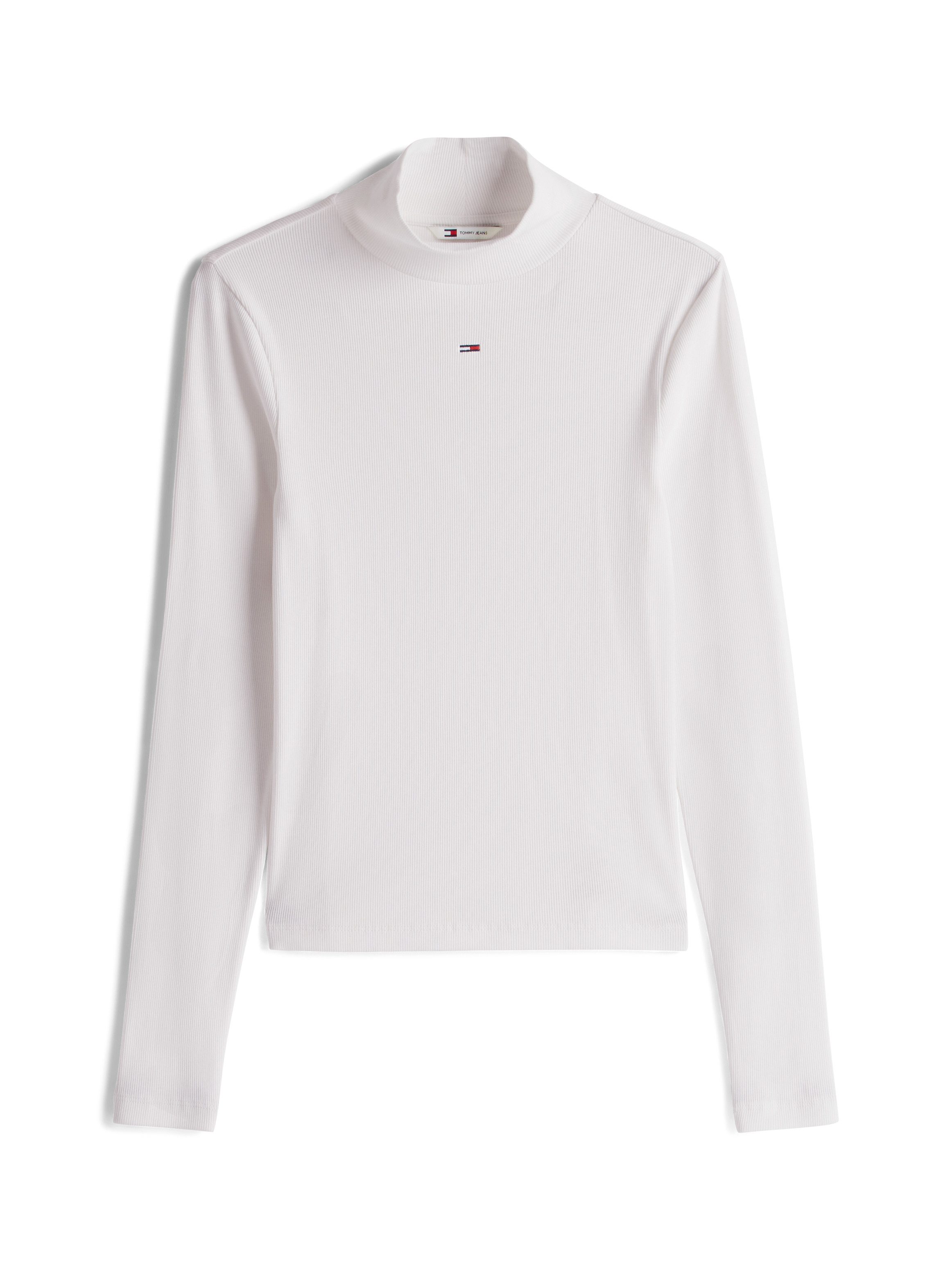 Tommy Jeans Langarmshirt TJW ESSENTIAL MOCK NECK Baumwollmischung – Bild 4 von 5