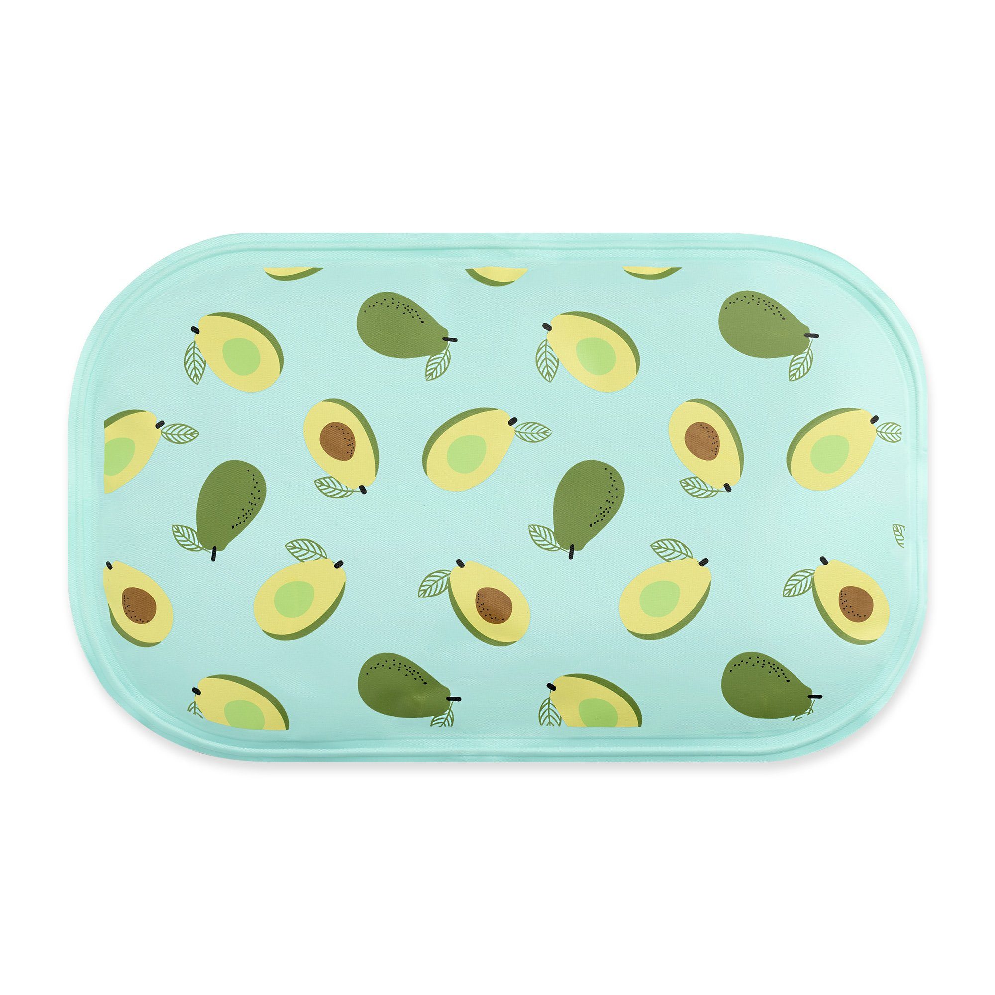 Navaris Wärmepad Gel-Kompresse XXL - Avocado Design für verschiedene Körperbereiche, 1-tlg.