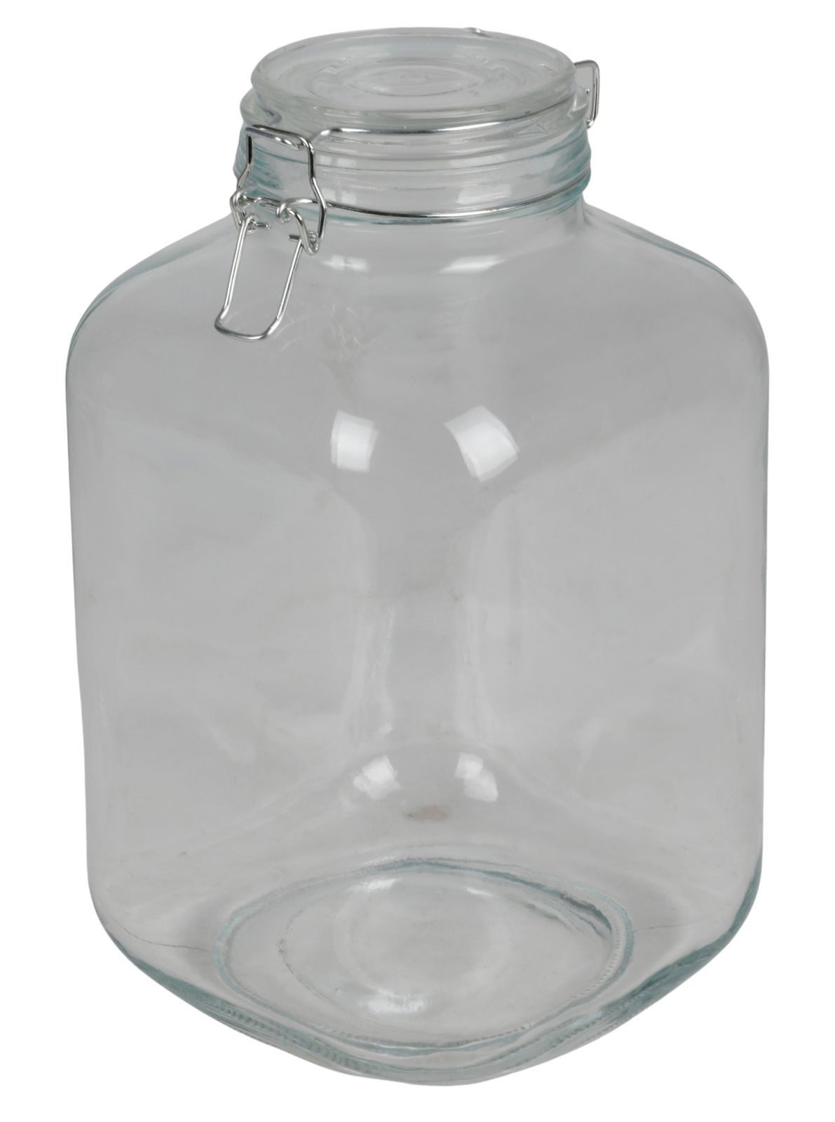BURI Einmachglas XXL Drahtbügelglas 4,8L Vorratsglas Einmachglas Gurkenglas Rumtopf, Glas – Bild 3 von 3