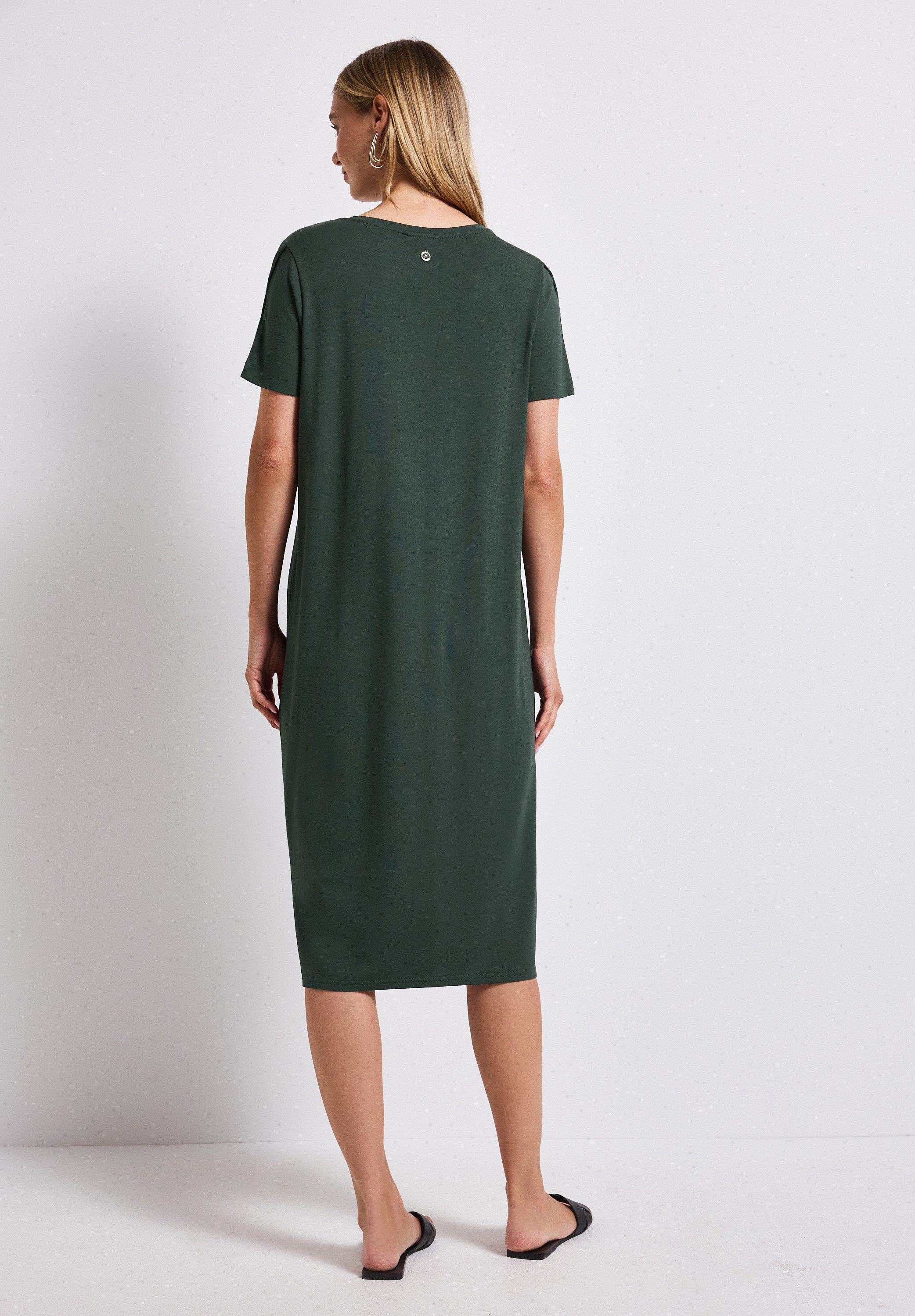 STREET ONE Shirtkleid mit Schlitzdetail günstig online kaufen