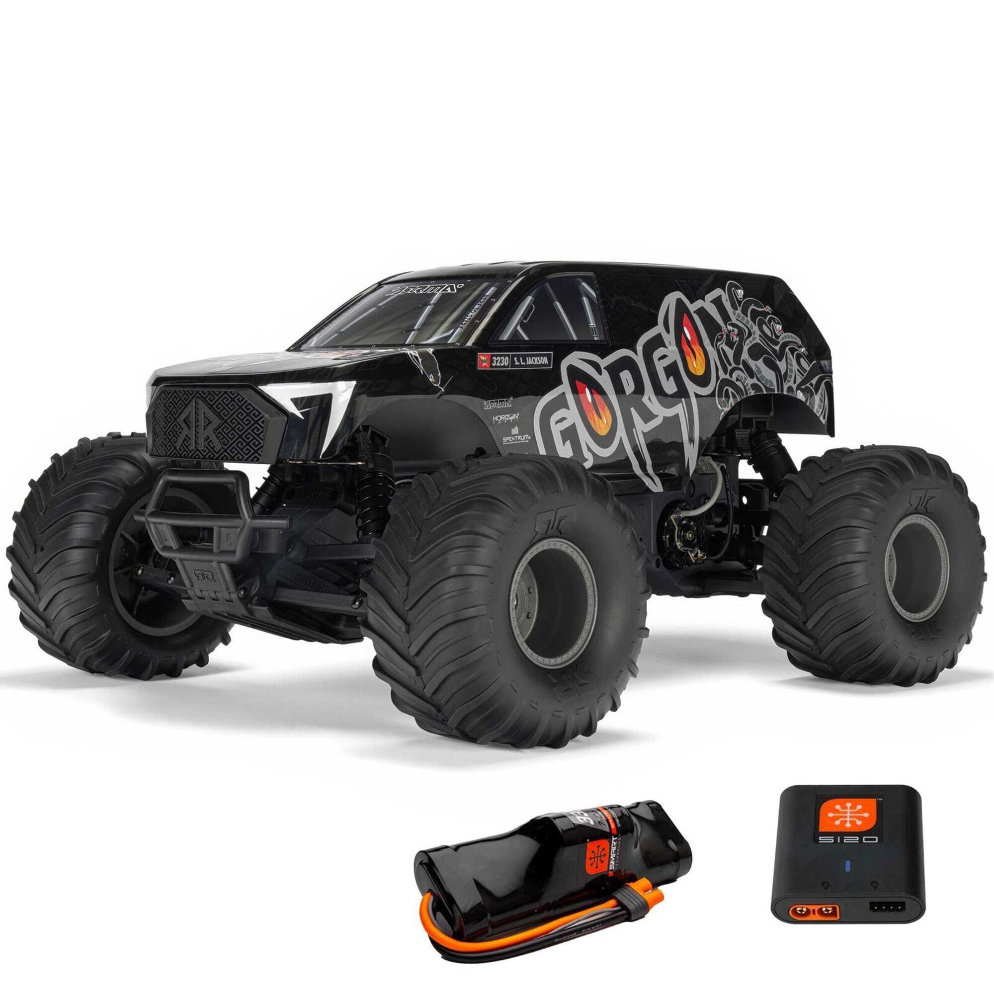 Arrma RC-Buggy Arrma Gorgon 4x2 Mega 550 Monstertruck Gun M RTR 1:10 mit Akku, Lader