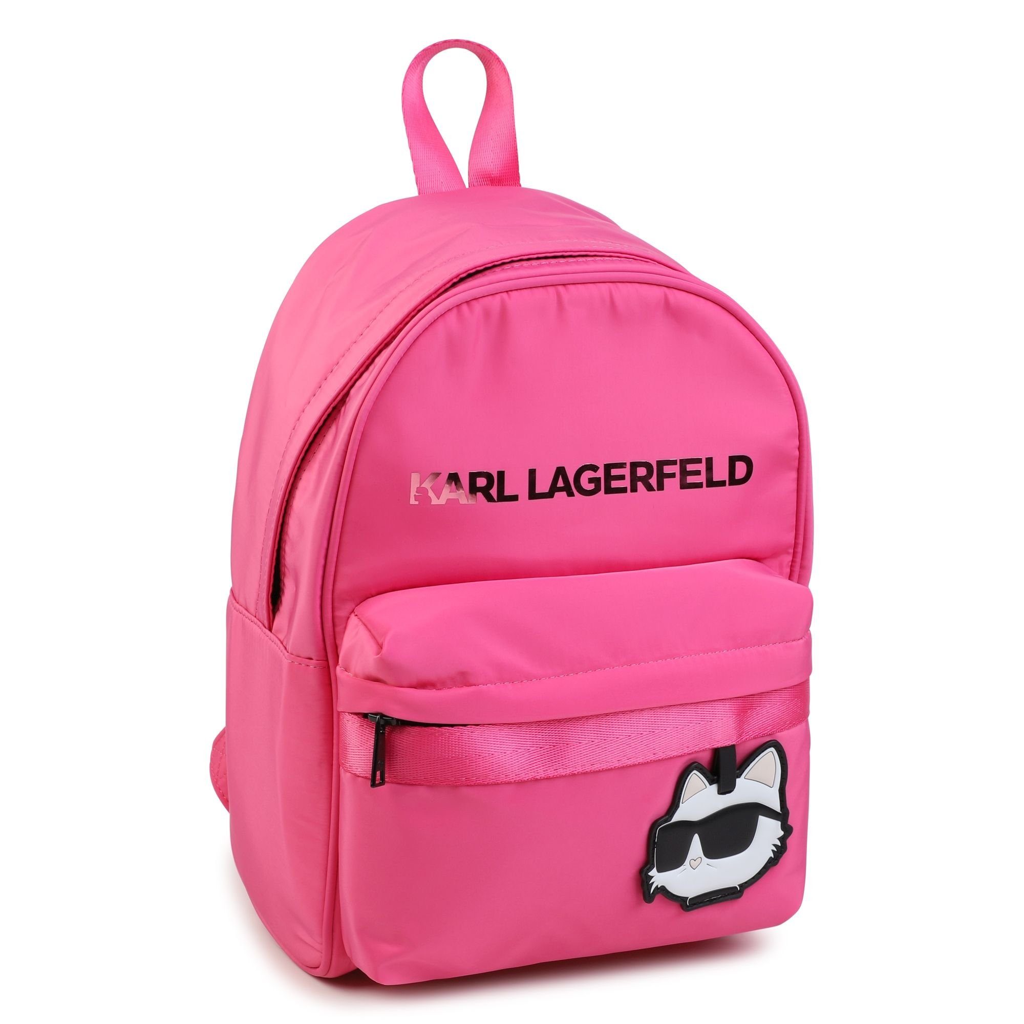 KARL LAGERFELD Rucksack KARL LAGERFELD KIDS Rucksack Katze Choupette pink