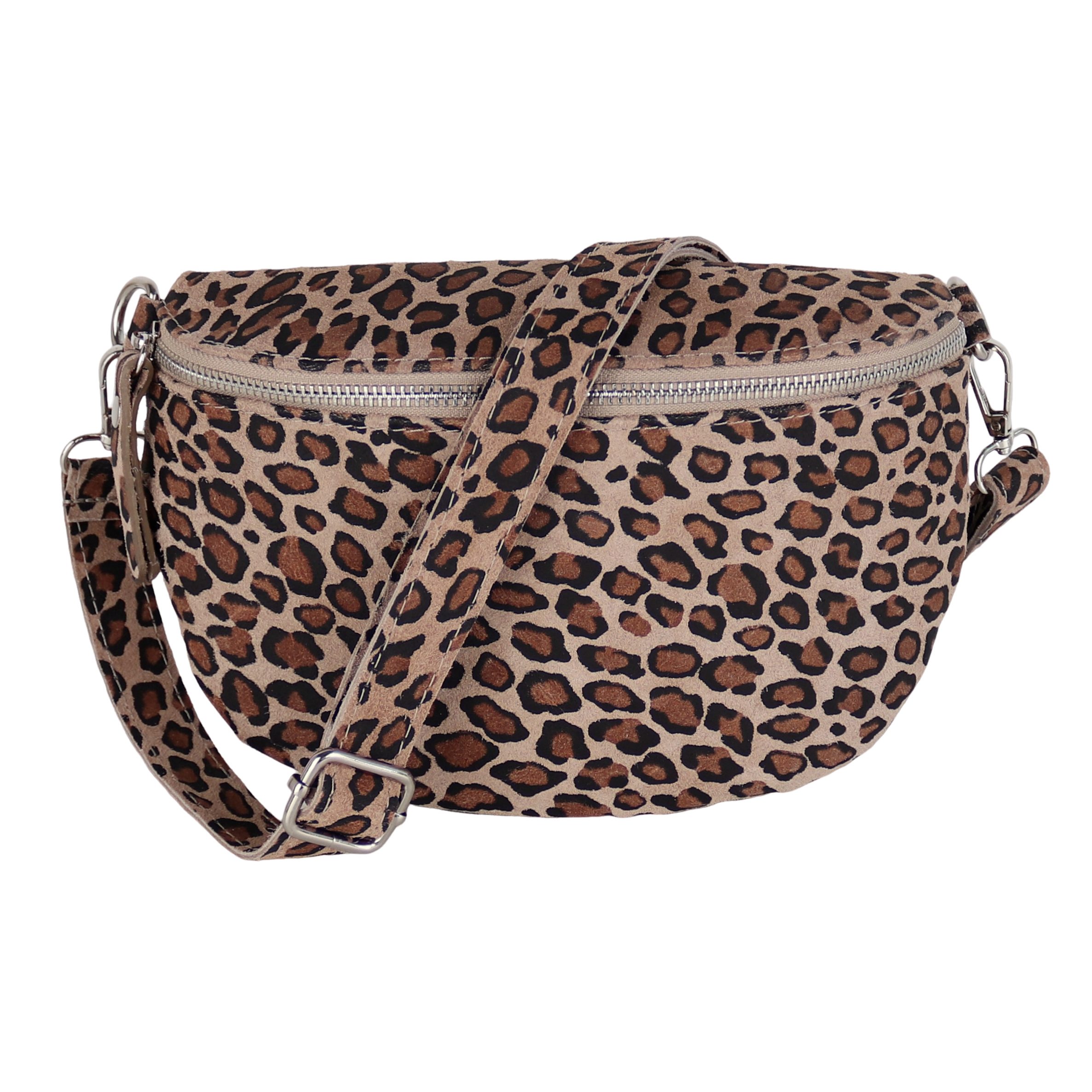 MIRROSI Bauchtasche Damen, Echtleder, Leder, Made in Italy, Umhängetasche, günstig online kaufen