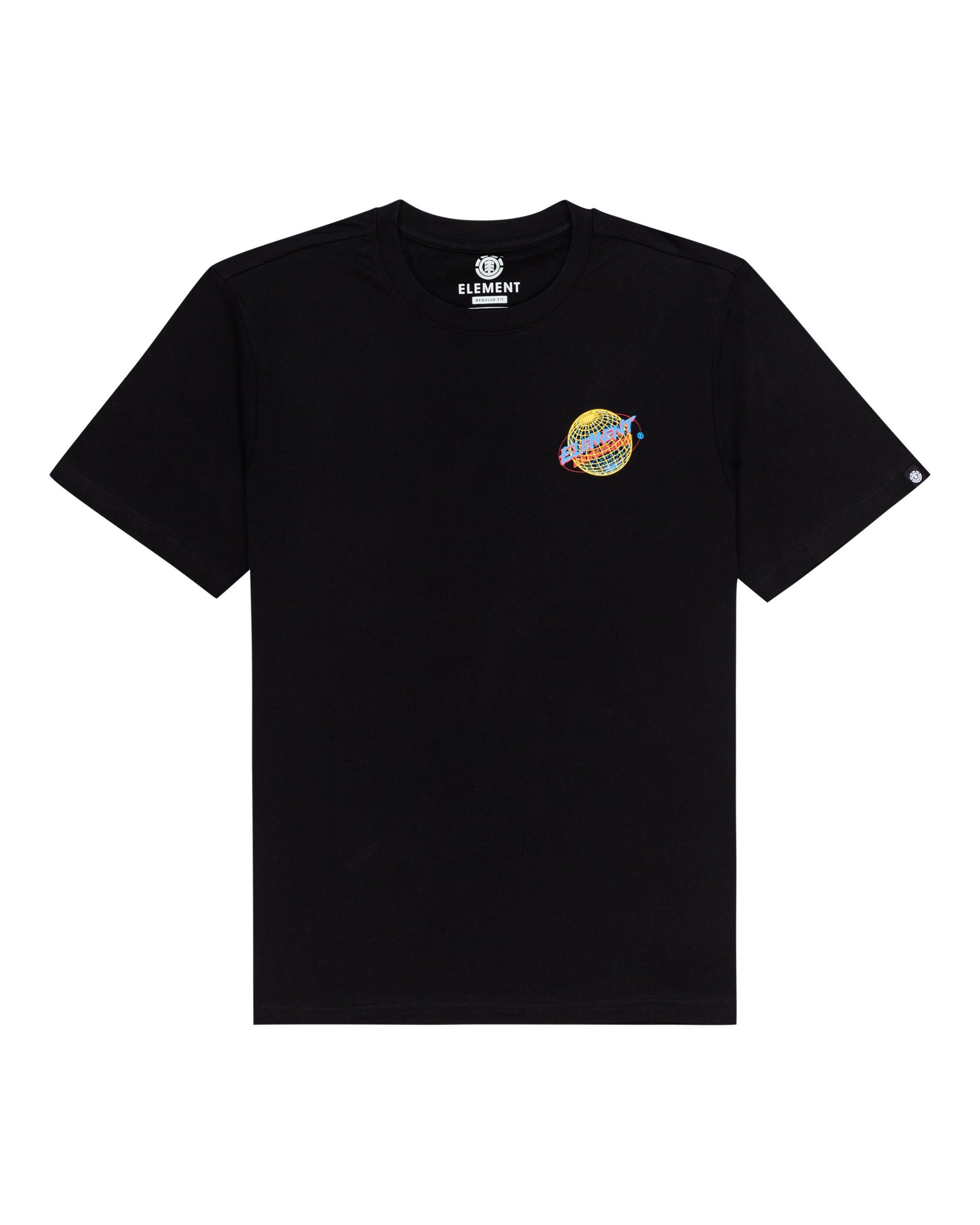 Element T-Shirt Element Herren T-Shirt Worldwide Adult flint black
