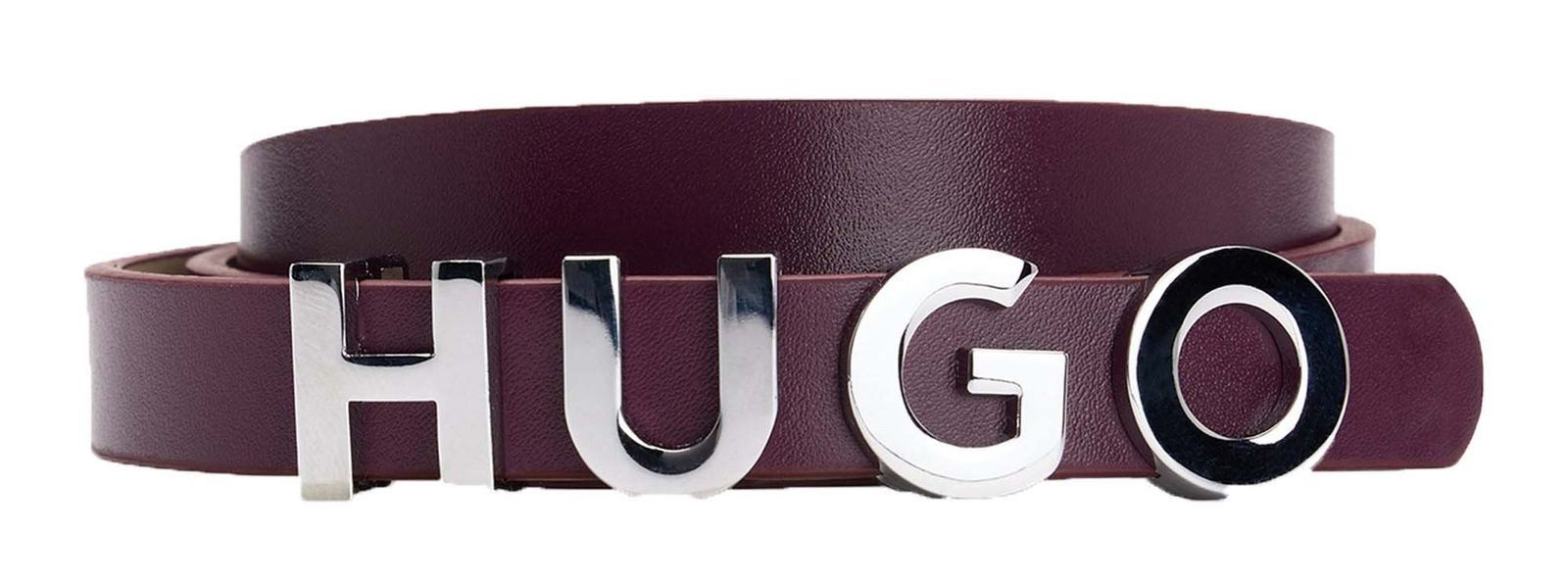 HUGO Ledergürtel Zula Leather Belt 1,5 cm aus echtem Rindsleder