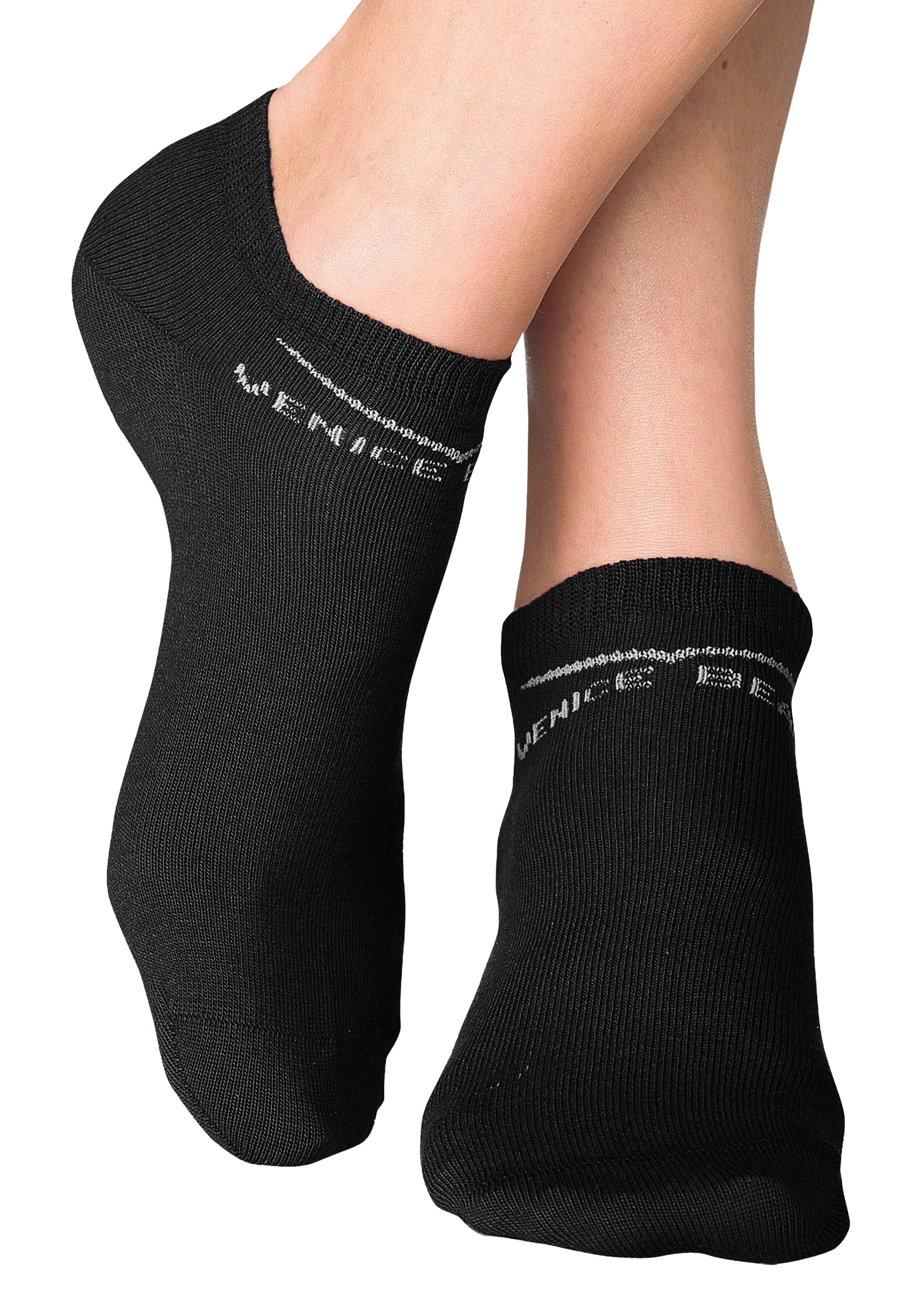 Venice Beach Sneakersocken Damen Kinder Sportsocken, Laufsocken, Kurzsocken (Packung, 6-Paar, Gr. 31-34 bis 39-42) perfekte Passform durch LYCRA-Anteil