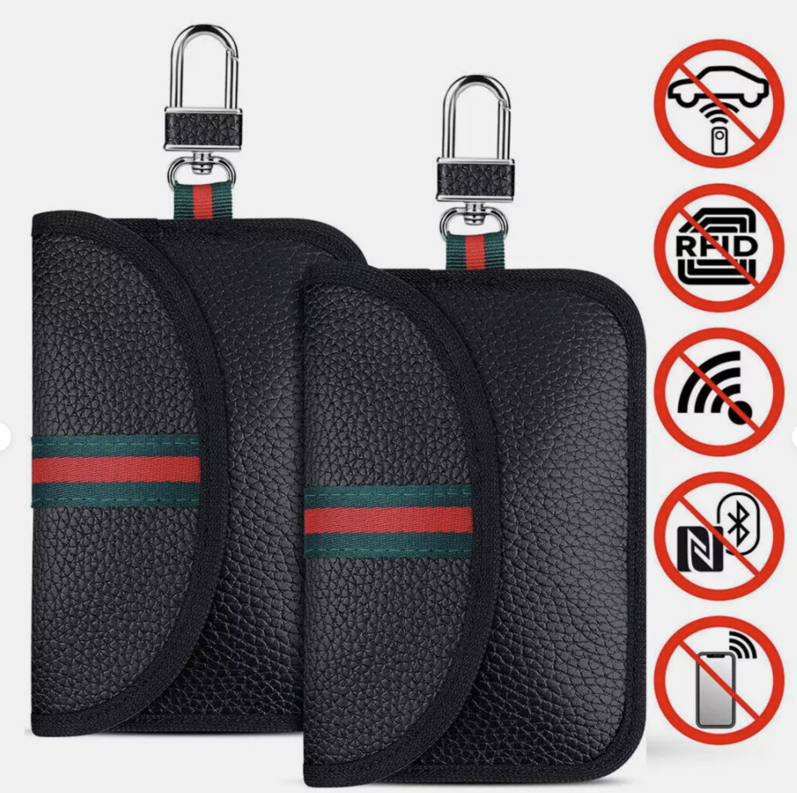 STILVORA Schlüsseltasche RFID Autoschlüssel Tasche RFID Blocker Schutztasch günstig online kaufen
