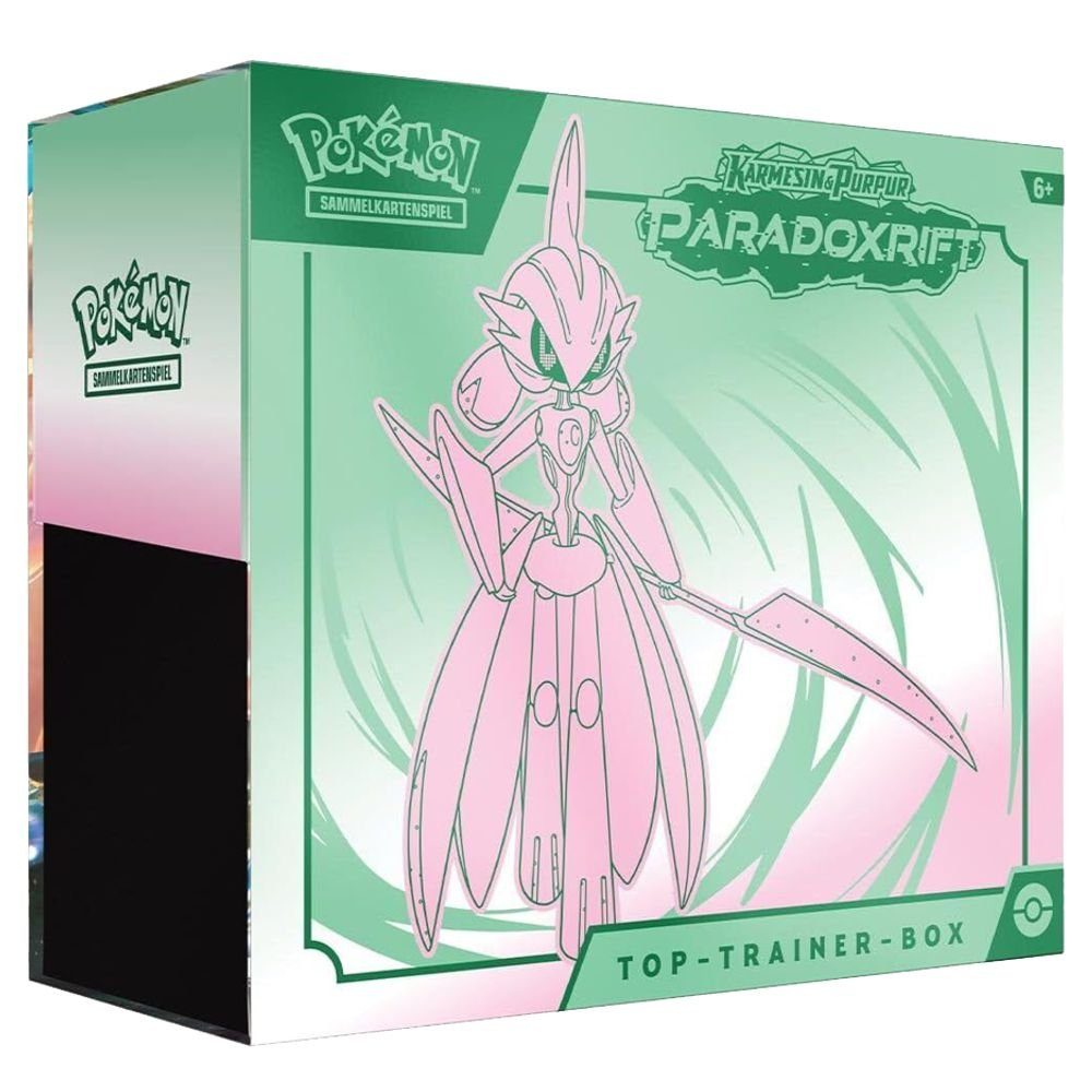 POKÉMON Sammelkarte Top-Trainer-Box Eisenkrieger Pokemon Sammel-Karten Kollektion deutsch