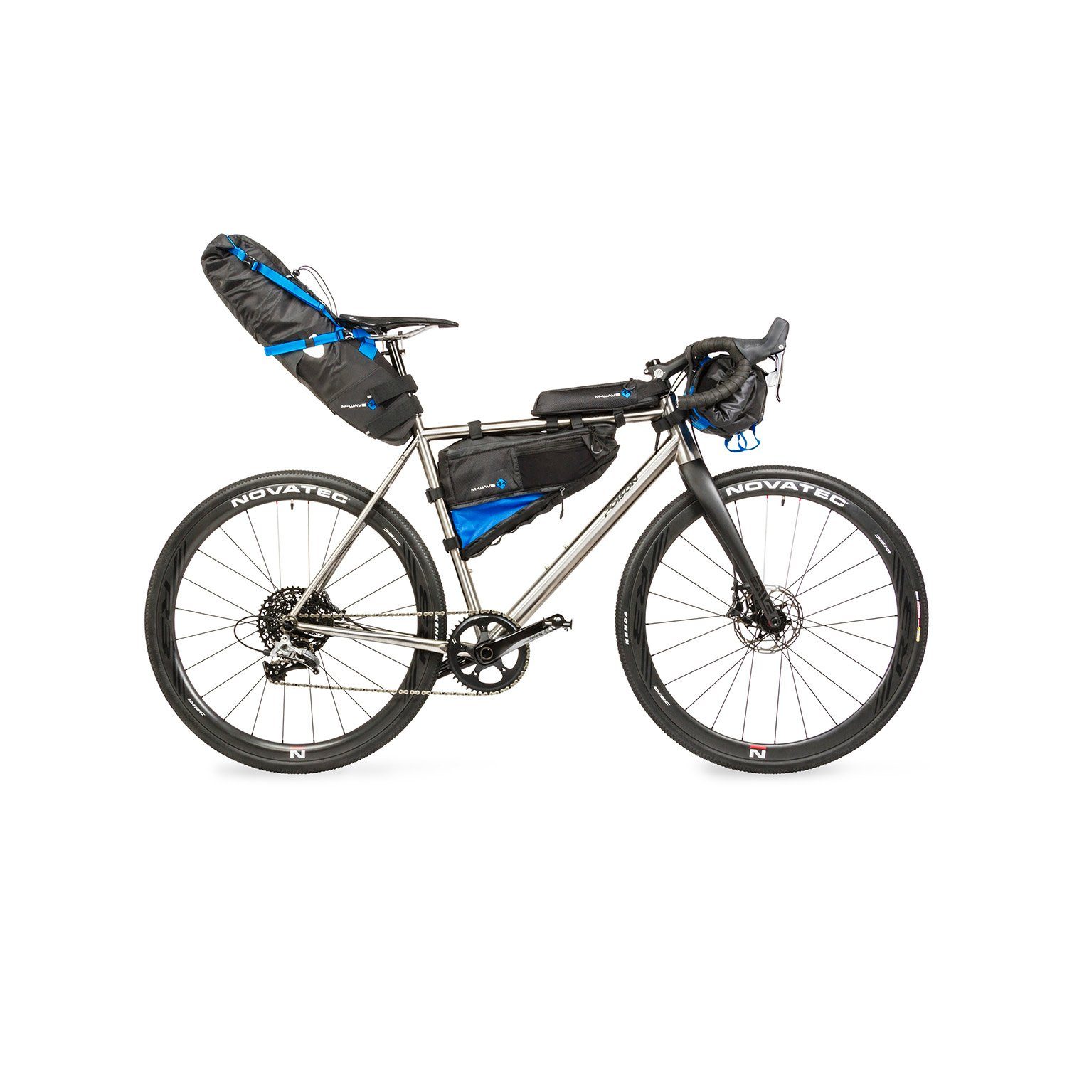 M-Wave Fahrradtasche Rough Ride Triangle (1-tlg), Fahrradtasche Dreieckstasche Fahrrad Rahmentasche Tasche E-Bike