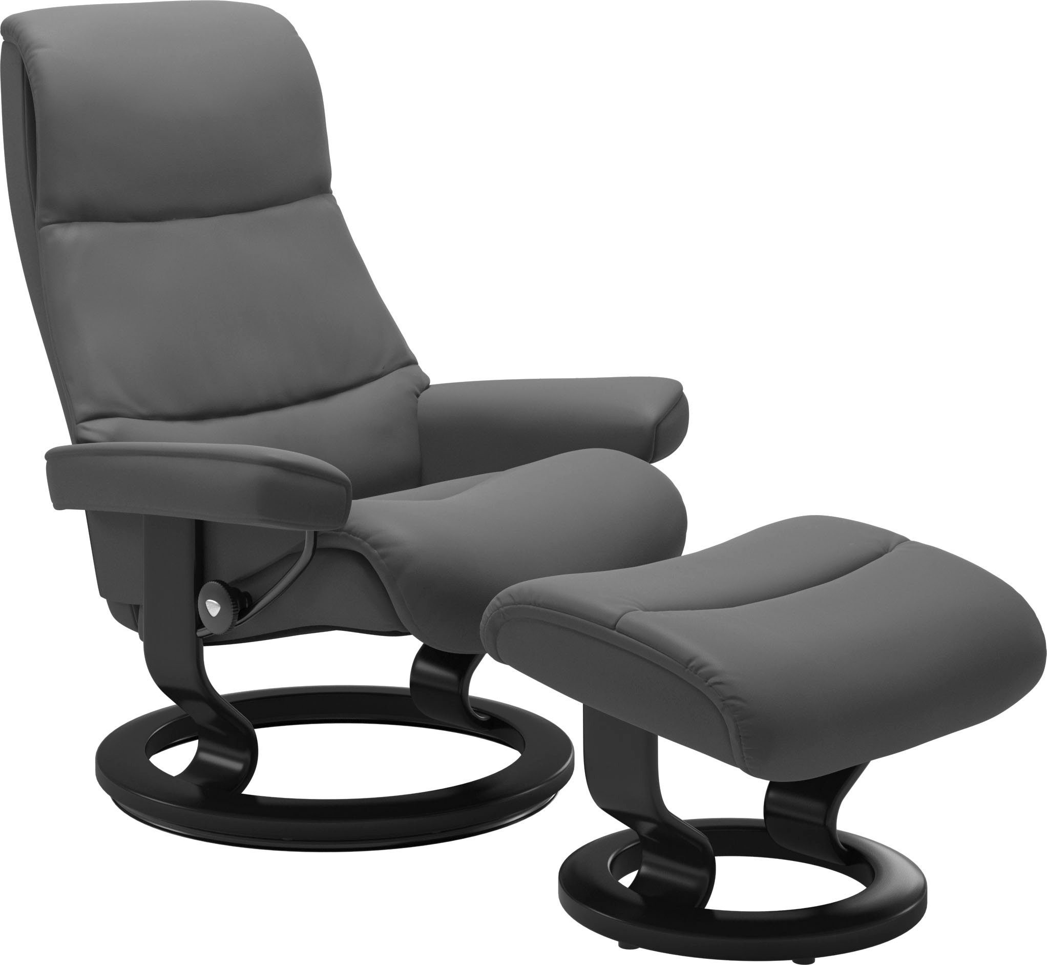 Stressless® Relaxsessel View, mit Classic Base, Größe M,Gestell Schwarz