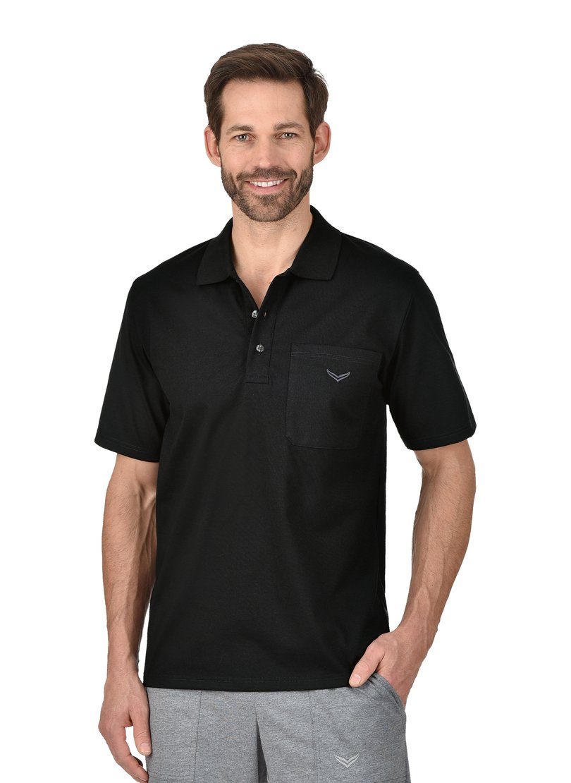 Trigema Poloshirt TRIGEMA Poloshirt aus Single-Jersey (1-tlg)
