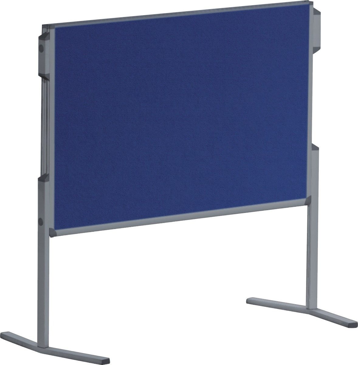 Standtafel Moderationstafel Klappbar Pro 120x150cm Filz blau
